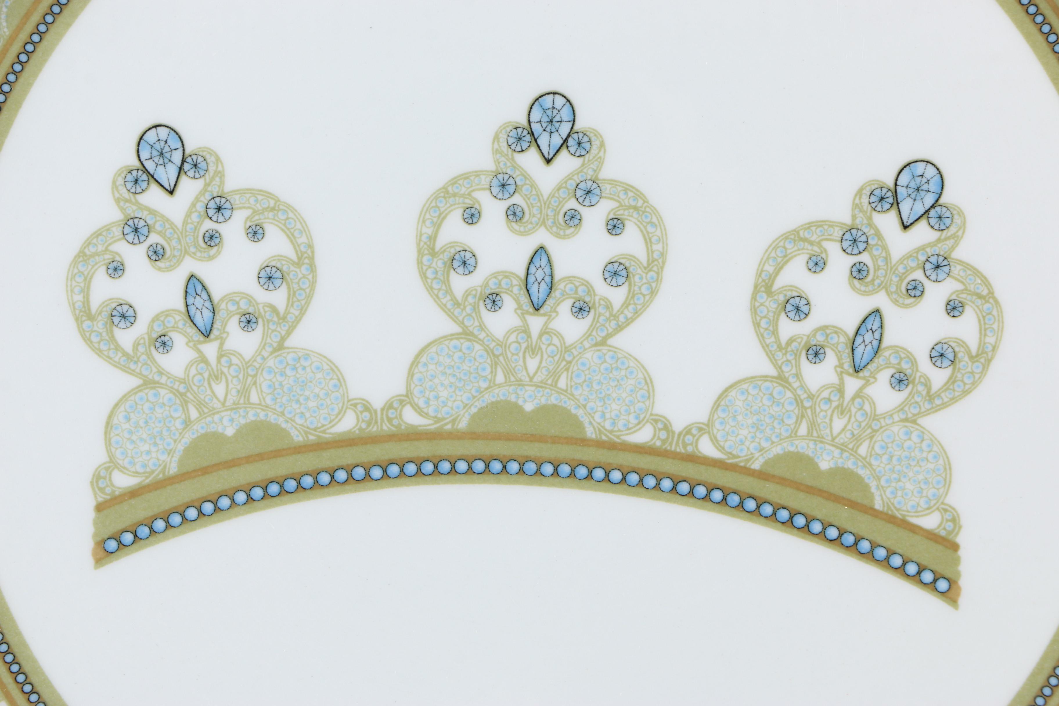 Disneyland 50th Anniversary Commemorative Dessert Plate