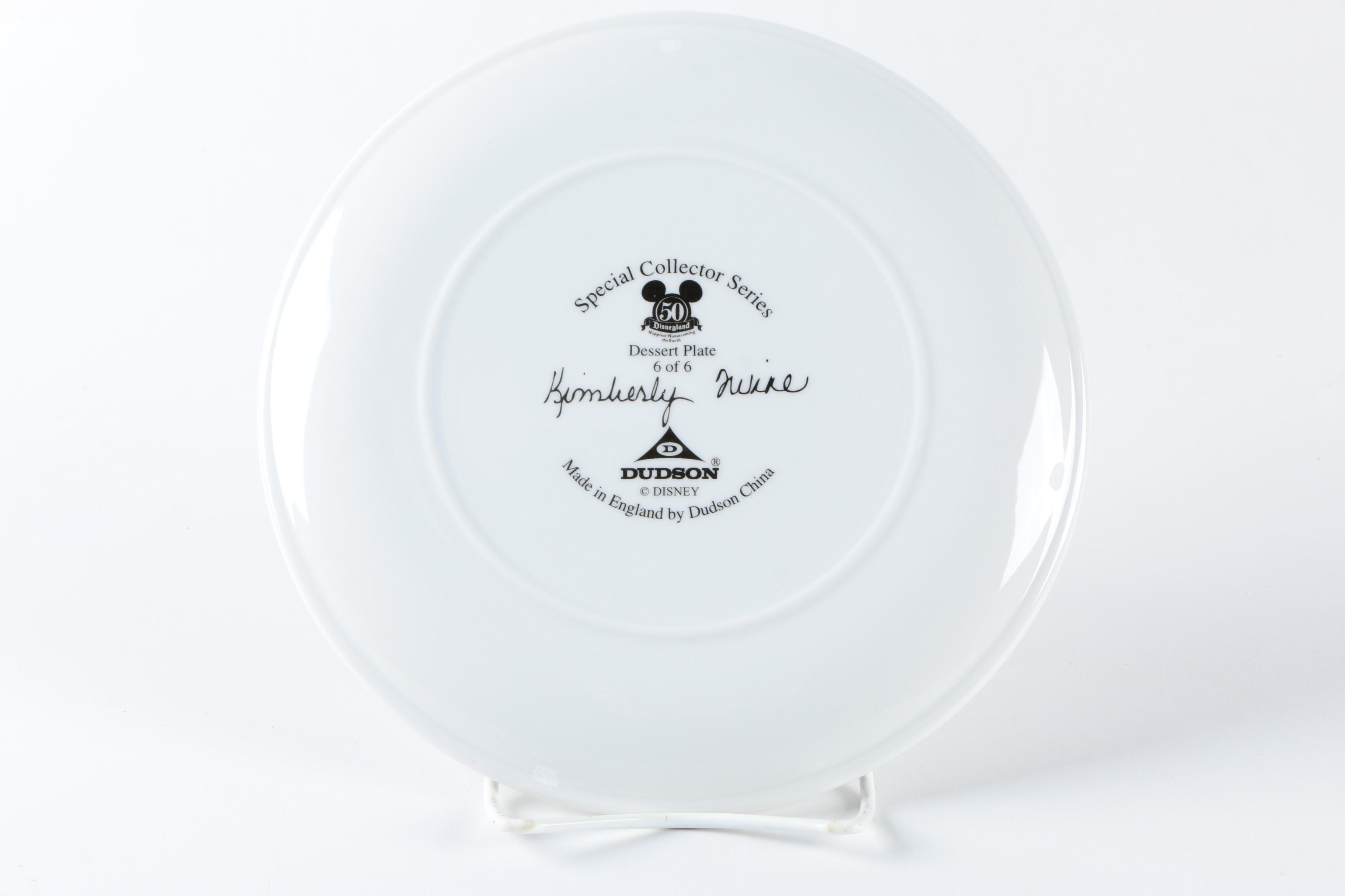 Disneyland Commemorative Plate