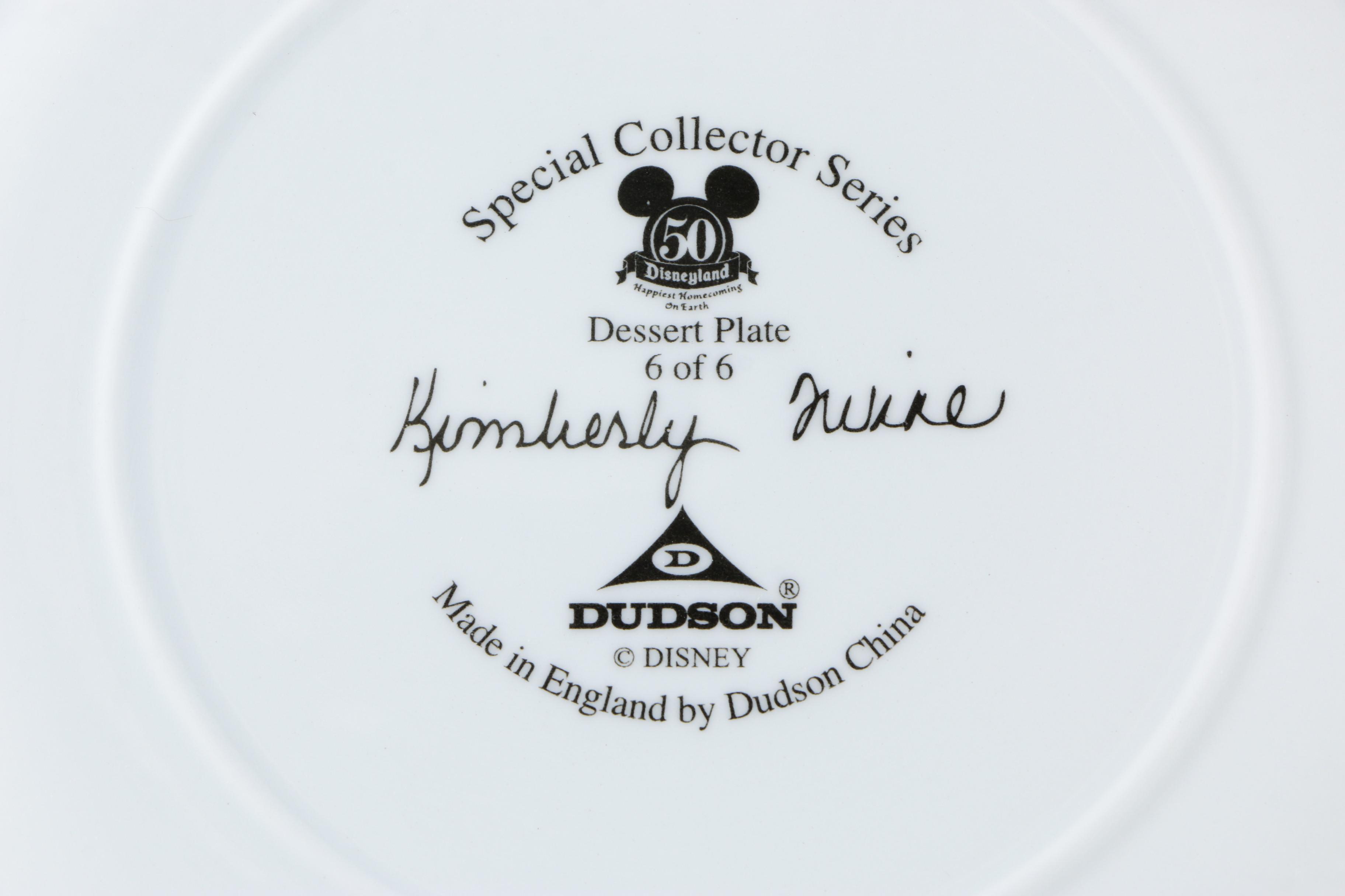 Disneyland Commemorative Plate