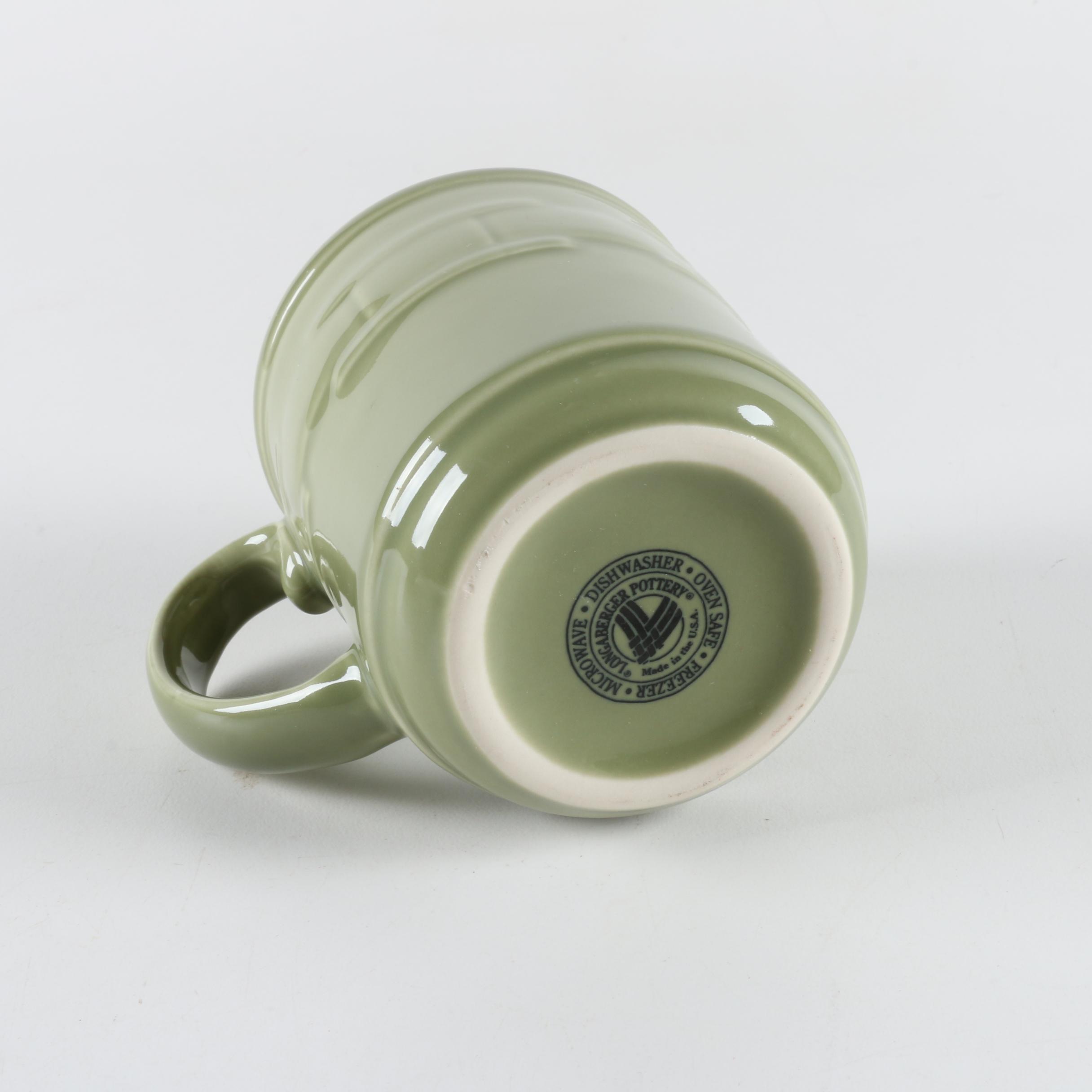 Collection of Multi-Colored Longaberger Coffee