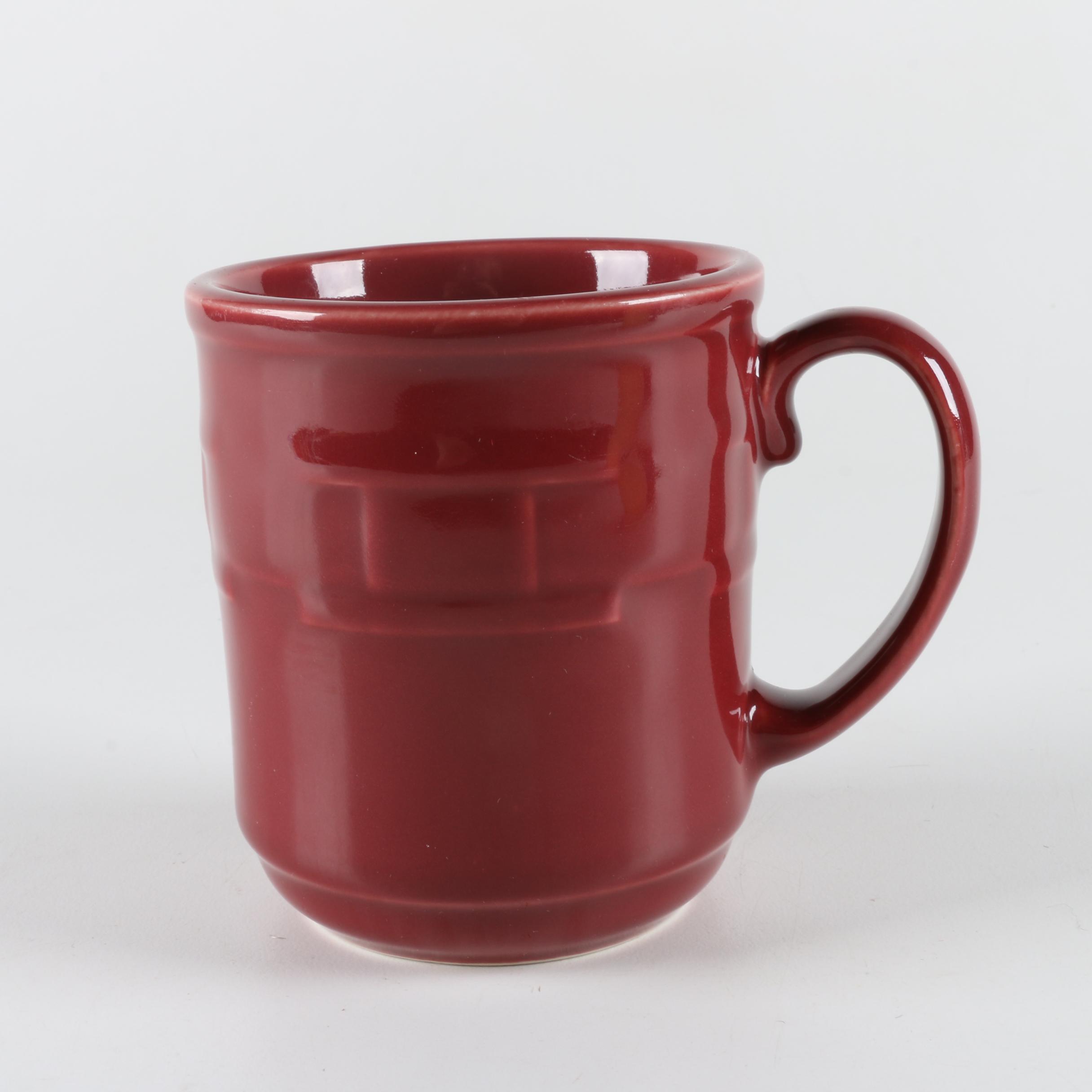 Collection of Multi-Colored Longaberger Coffee