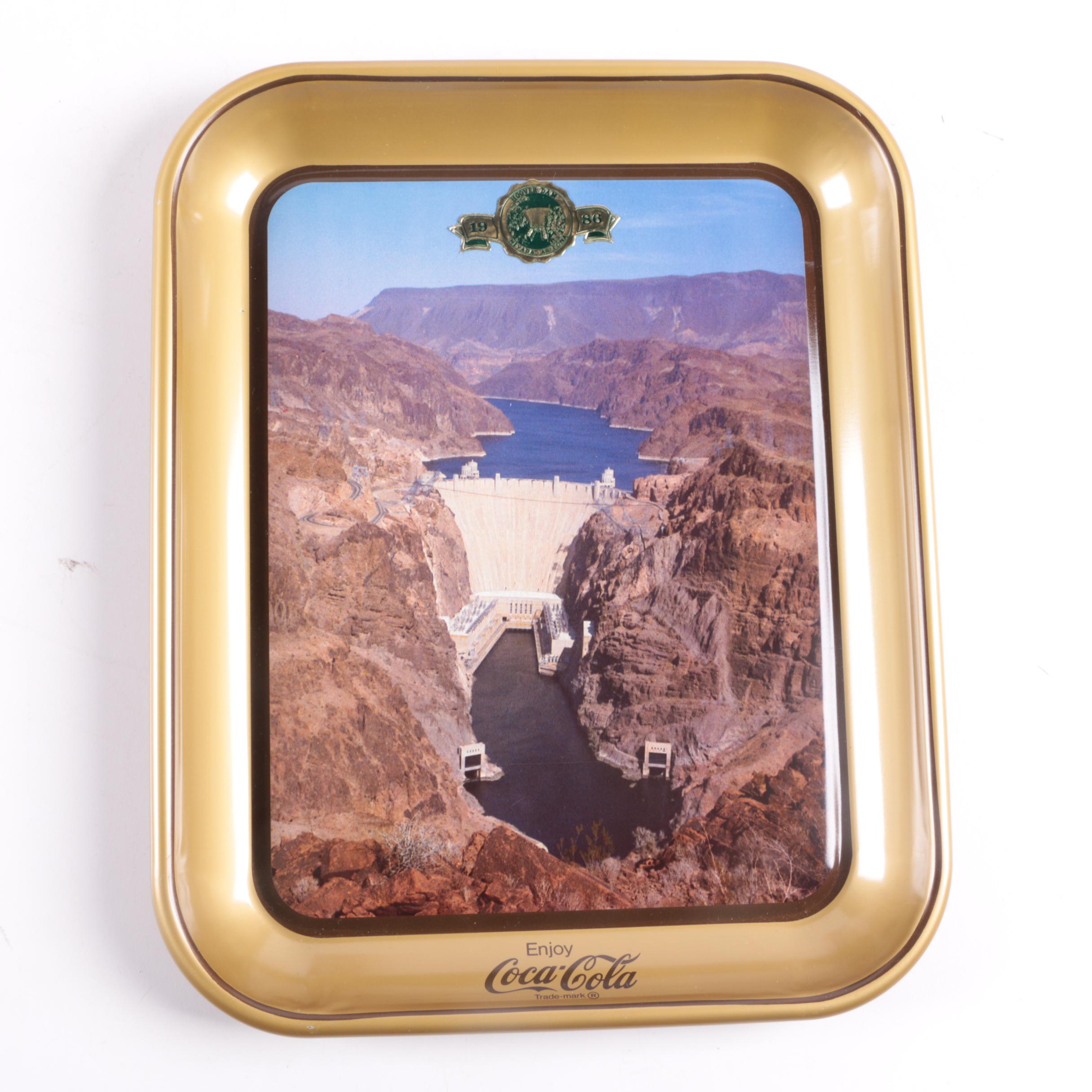 Coca-Cola Cookie Jar and Trays