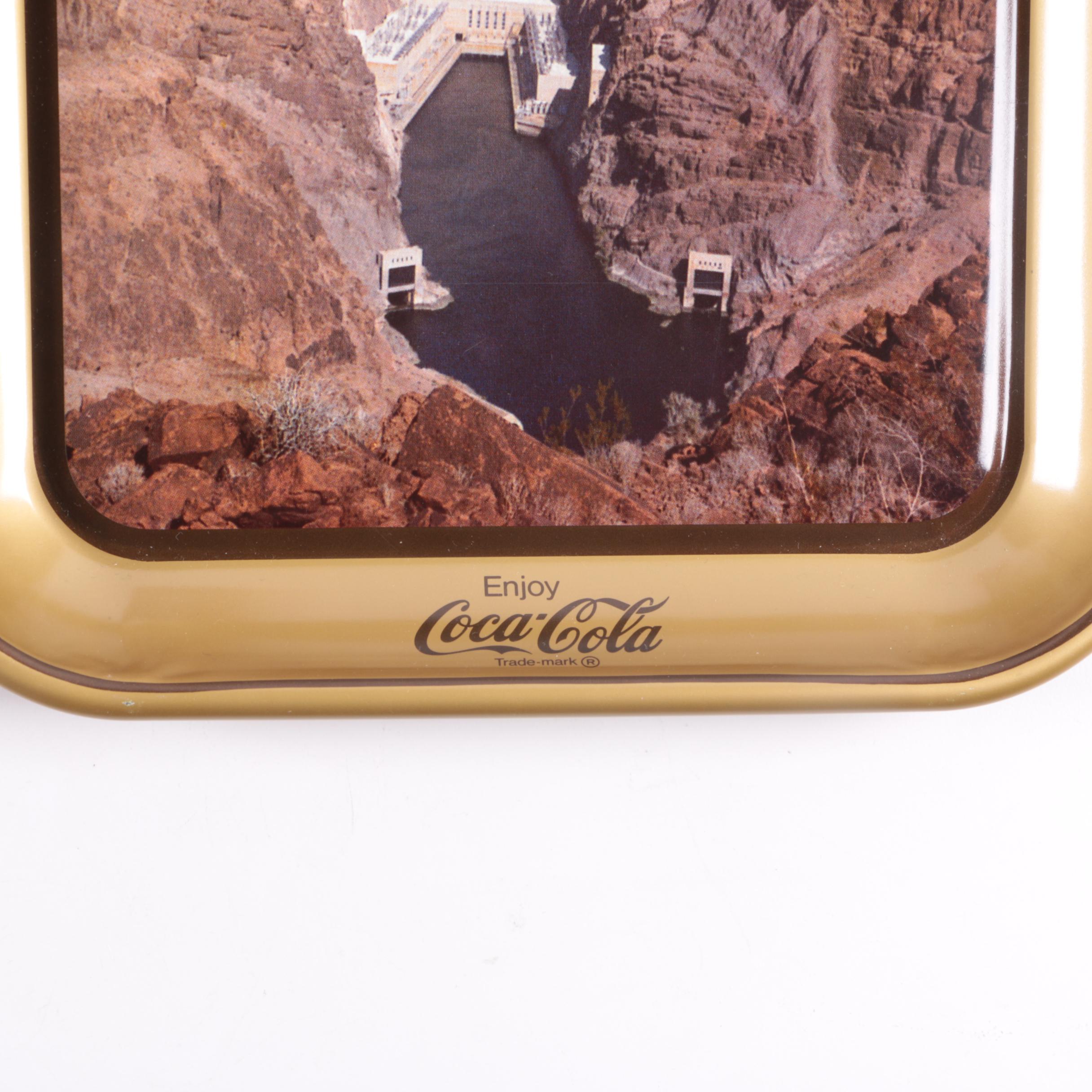 Coca-Cola Cookie Jar and Trays