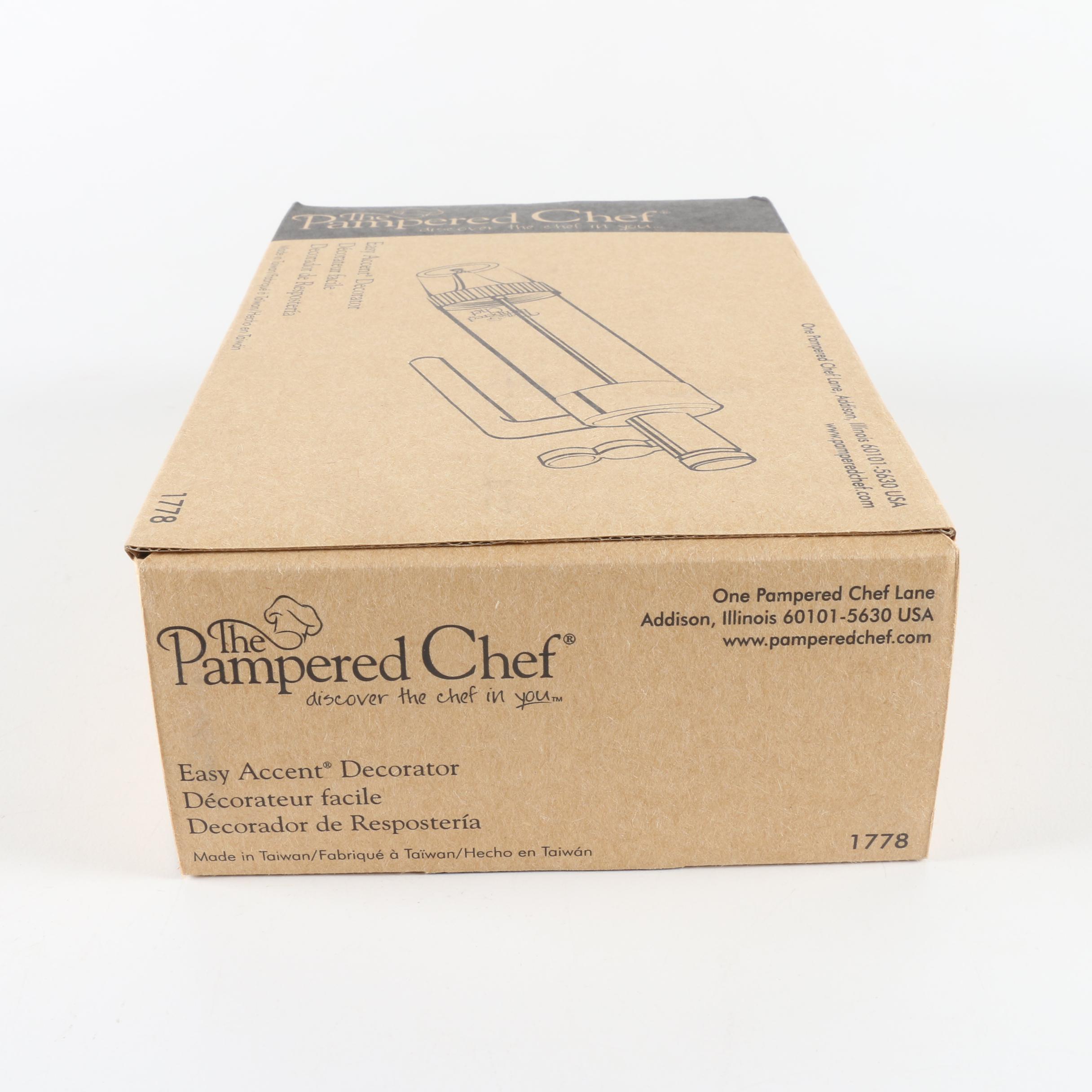 Pampered Chef Cookie Press and Easy Accent Decorator