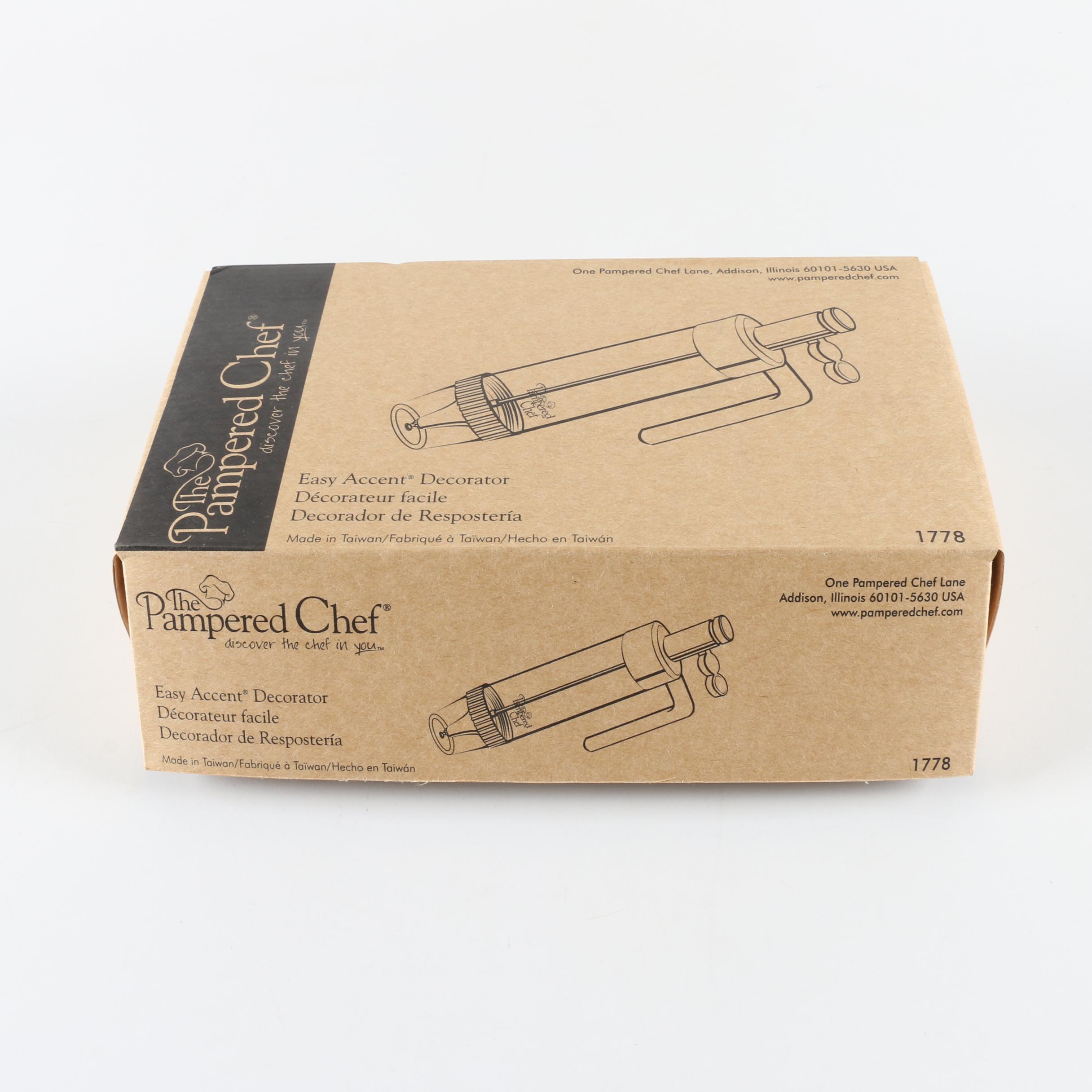 Pampered Chef Cookie Press and Easy Accent Decorator