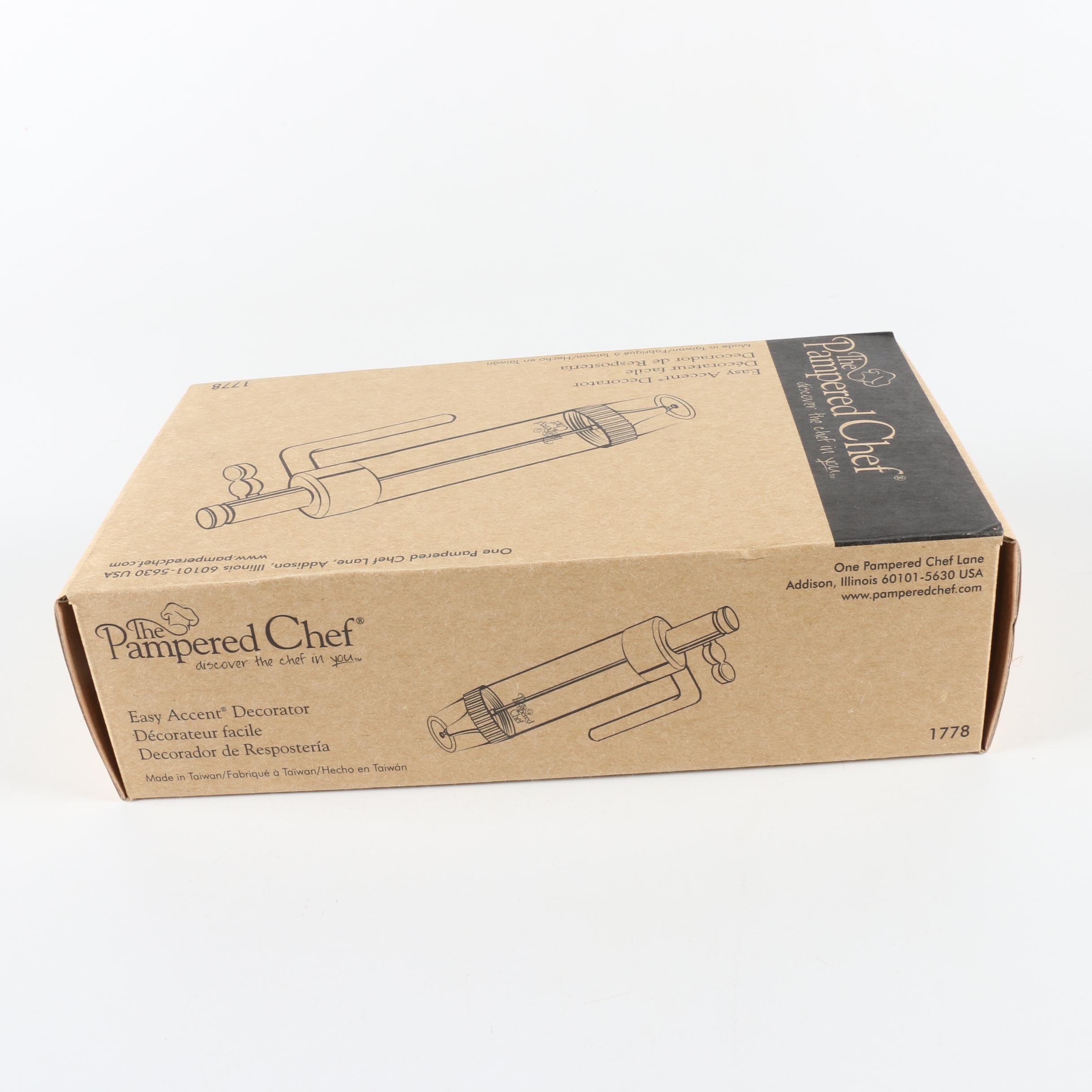 Pampered Chef Cookie Press and Easy Accent Decorator