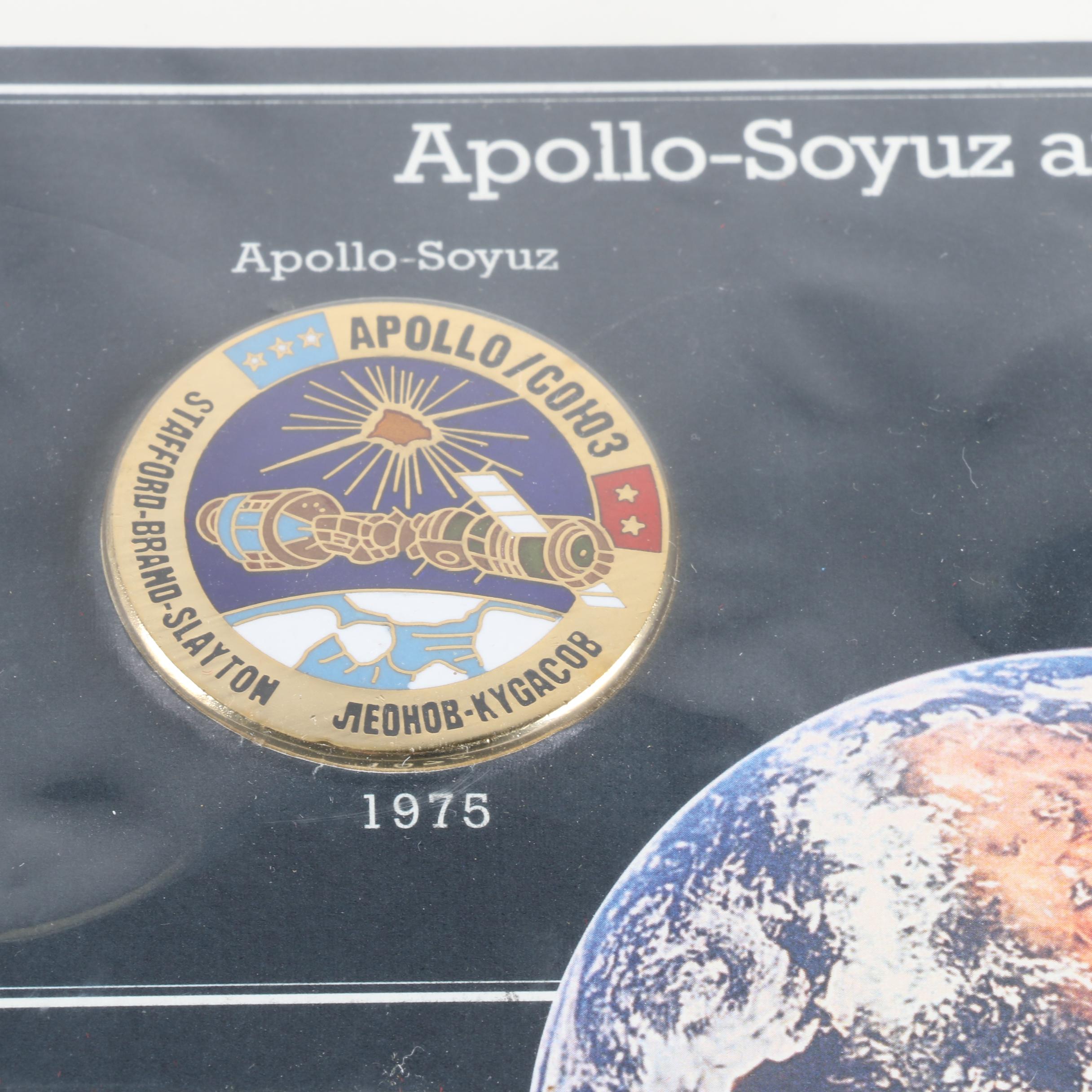 Commemorative US/Russia Space Flight Medals