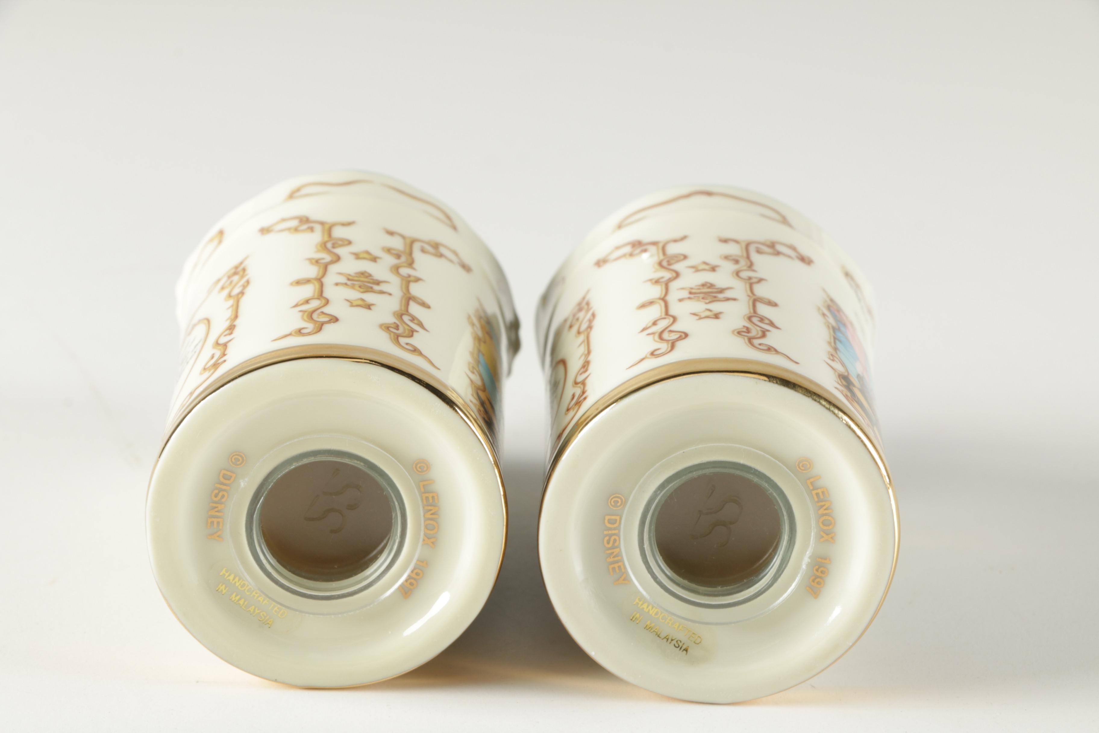 Lenox Mickey and Minnie Mouse Salt and Pepper Shakers