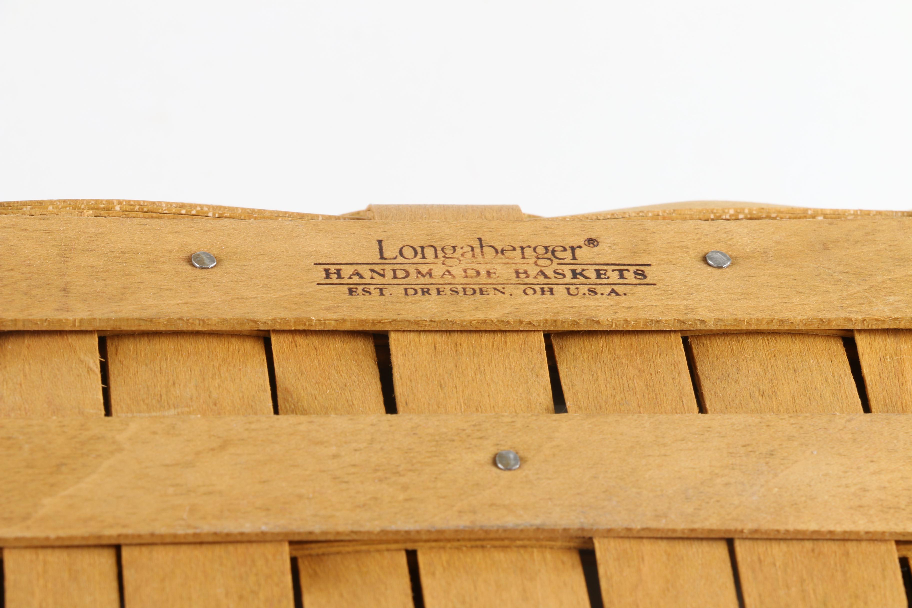 Collection of Longaberger Woven Baskets
