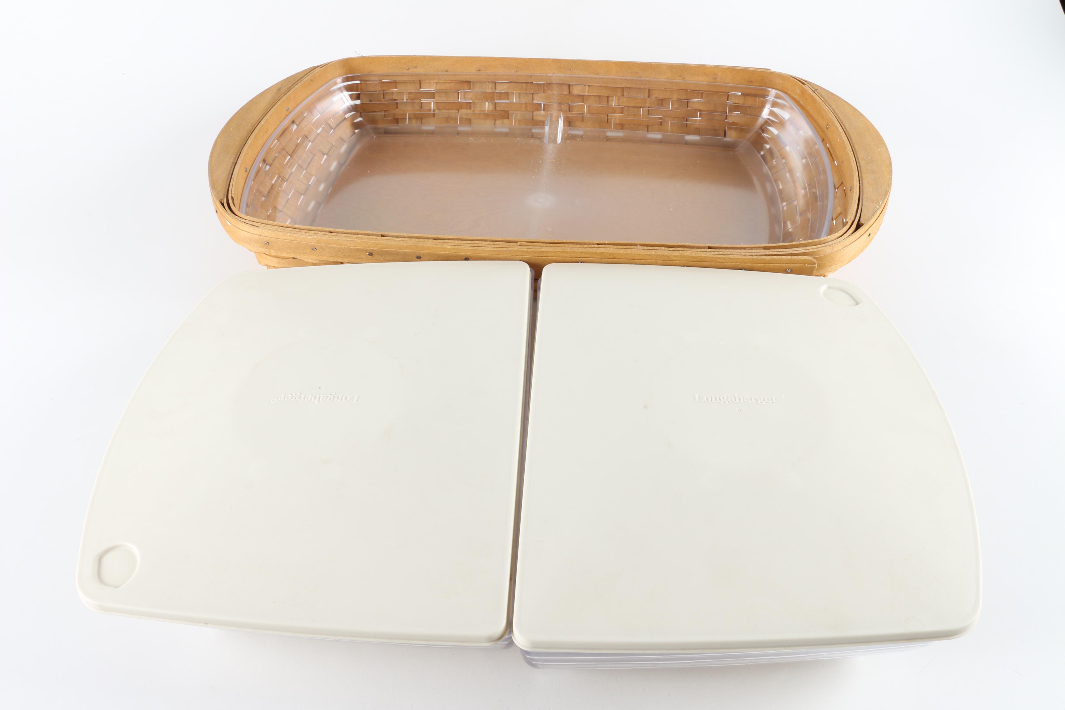 Collection of Longaberger Woven Baskets