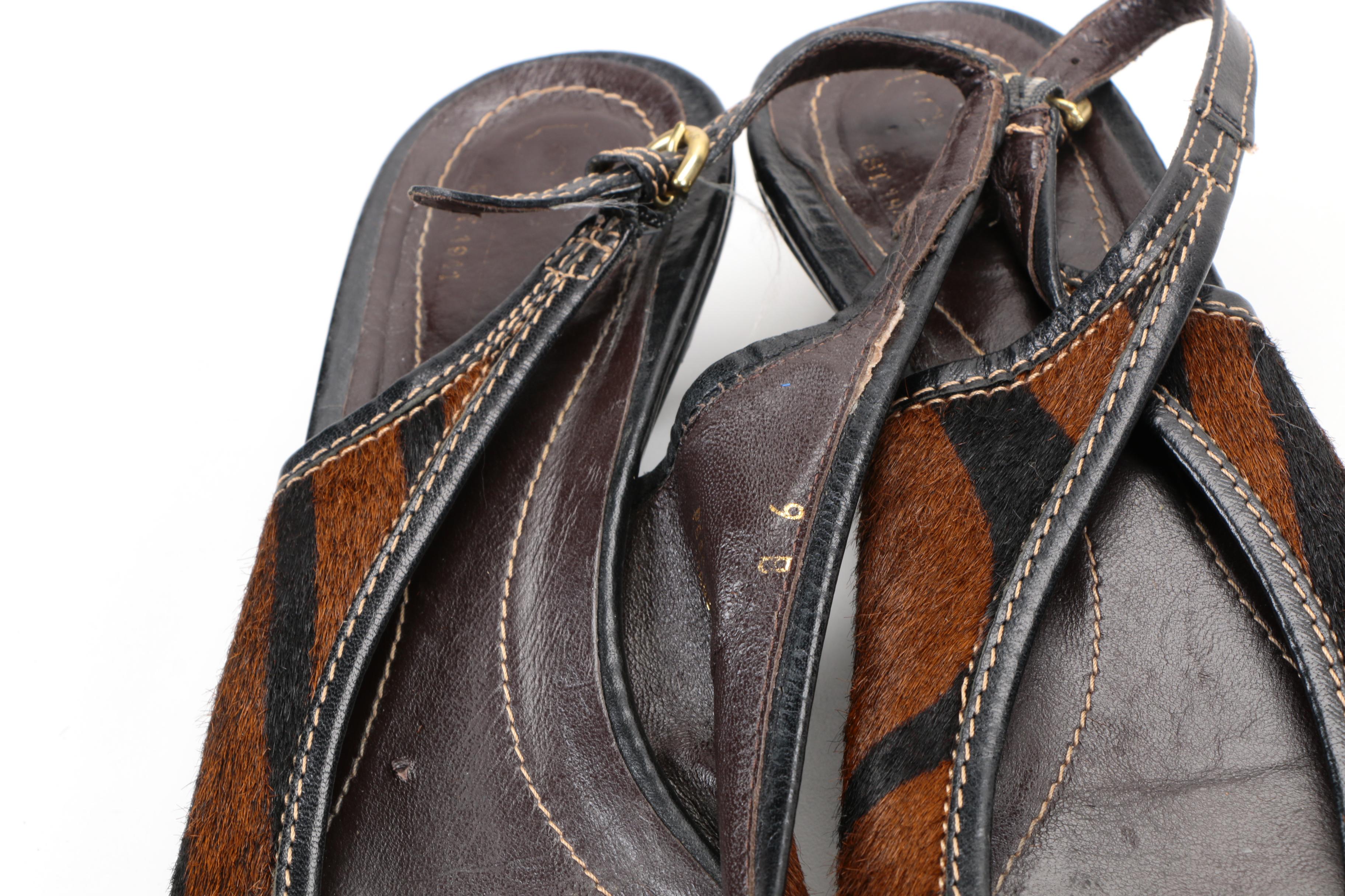 Coach Pony Hair Handbag and Shoes