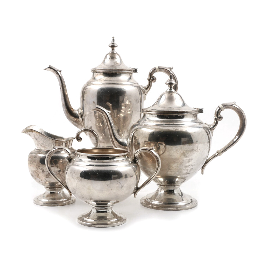 1966 Gorham Sterling Silver Coffee and Tea Service