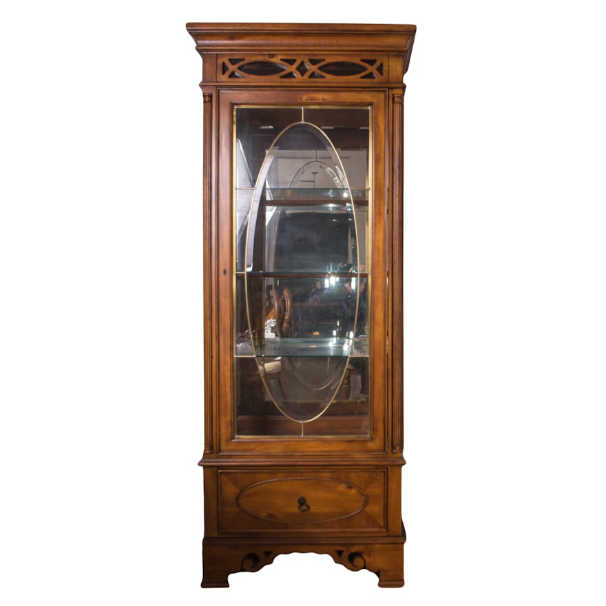 Regency Style Display Cabinet by American Signature