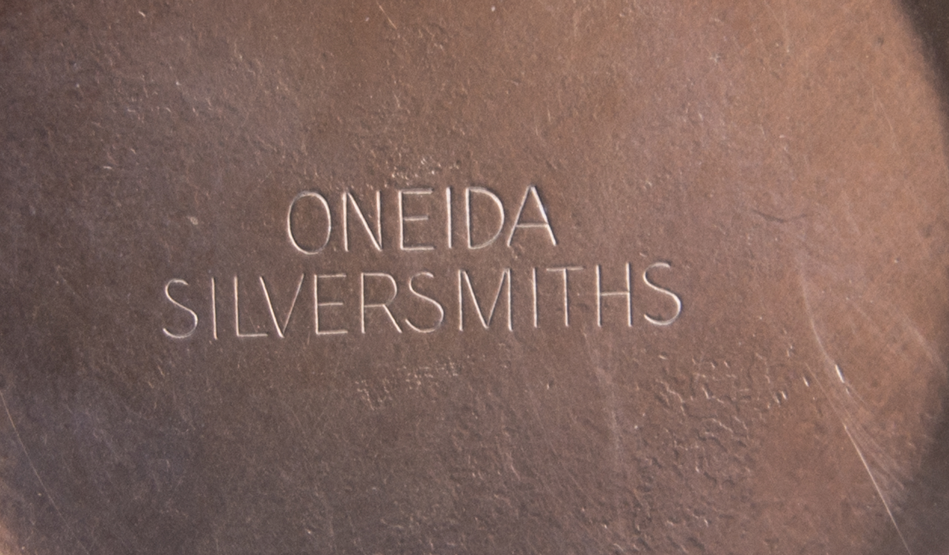 Oneida Silver Plate Sugar and Creamer with Tray