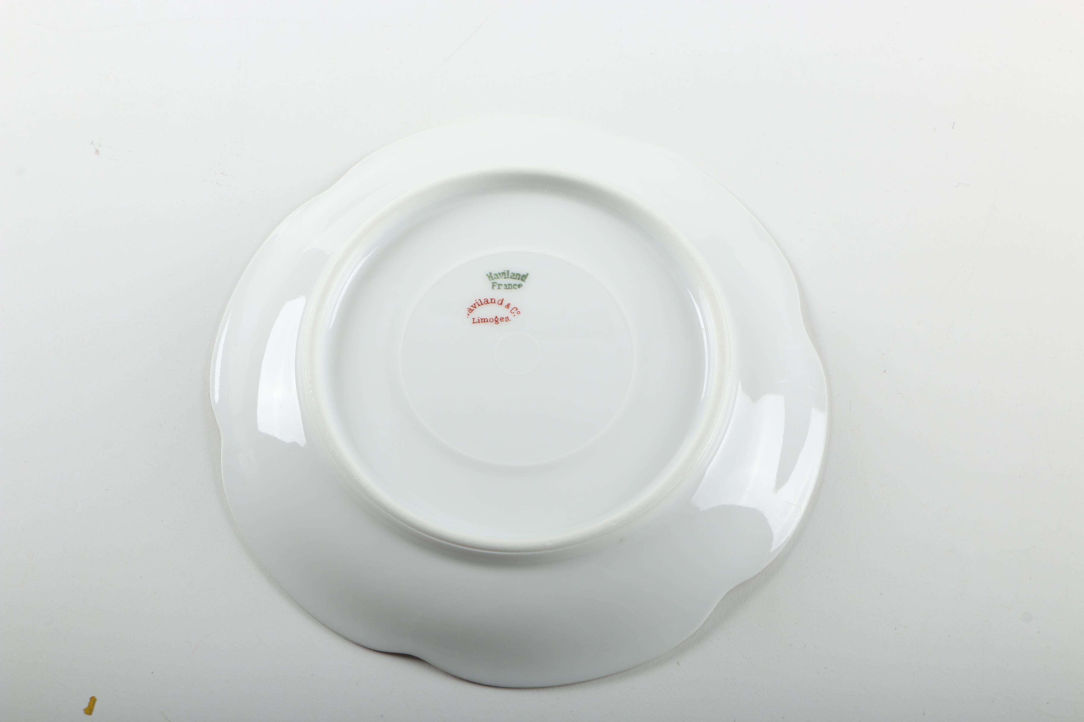 Haviland "Silver Anniversary" Porcelain Tableware