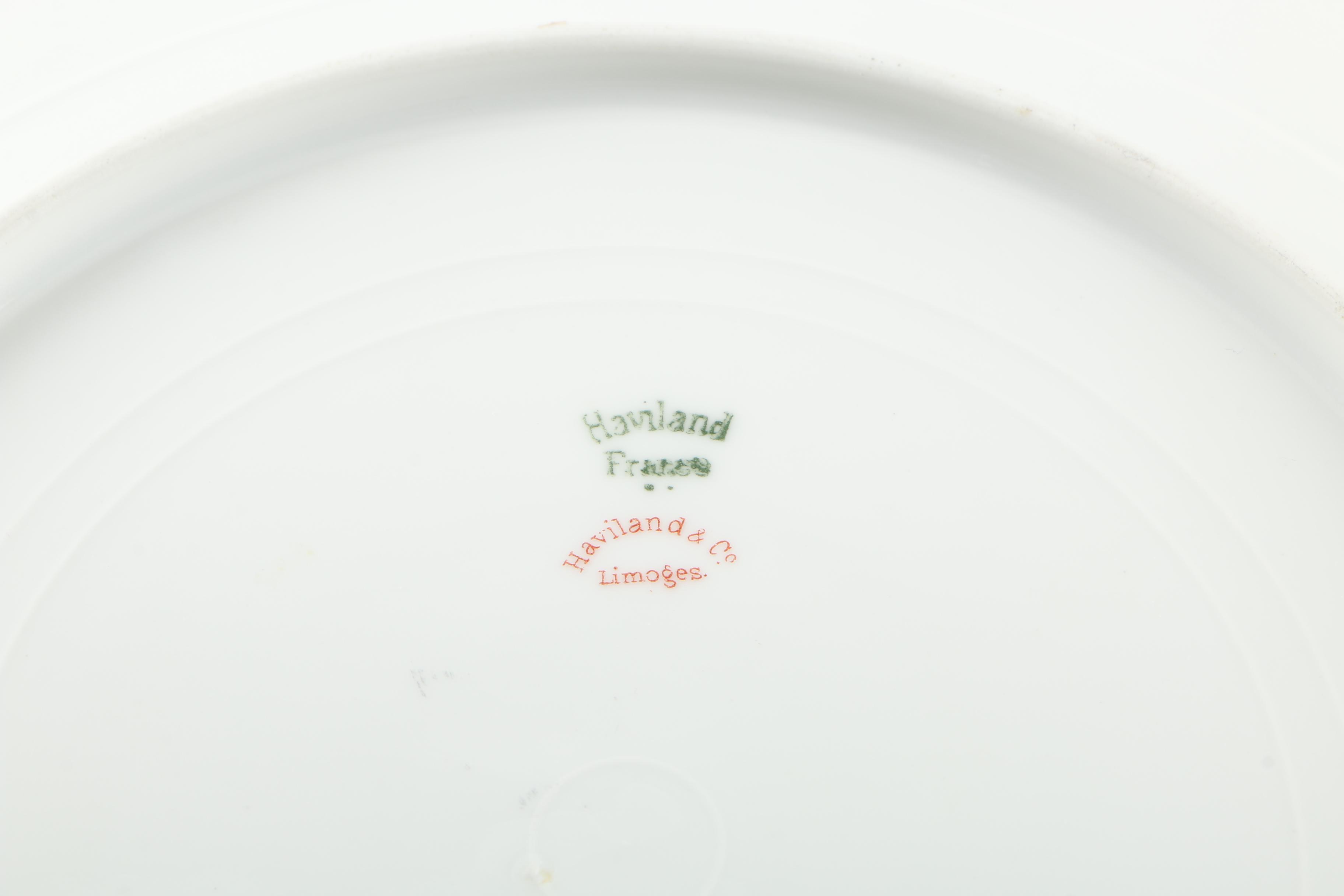 Haviland "Silver Anniversary" Porcelain Tableware