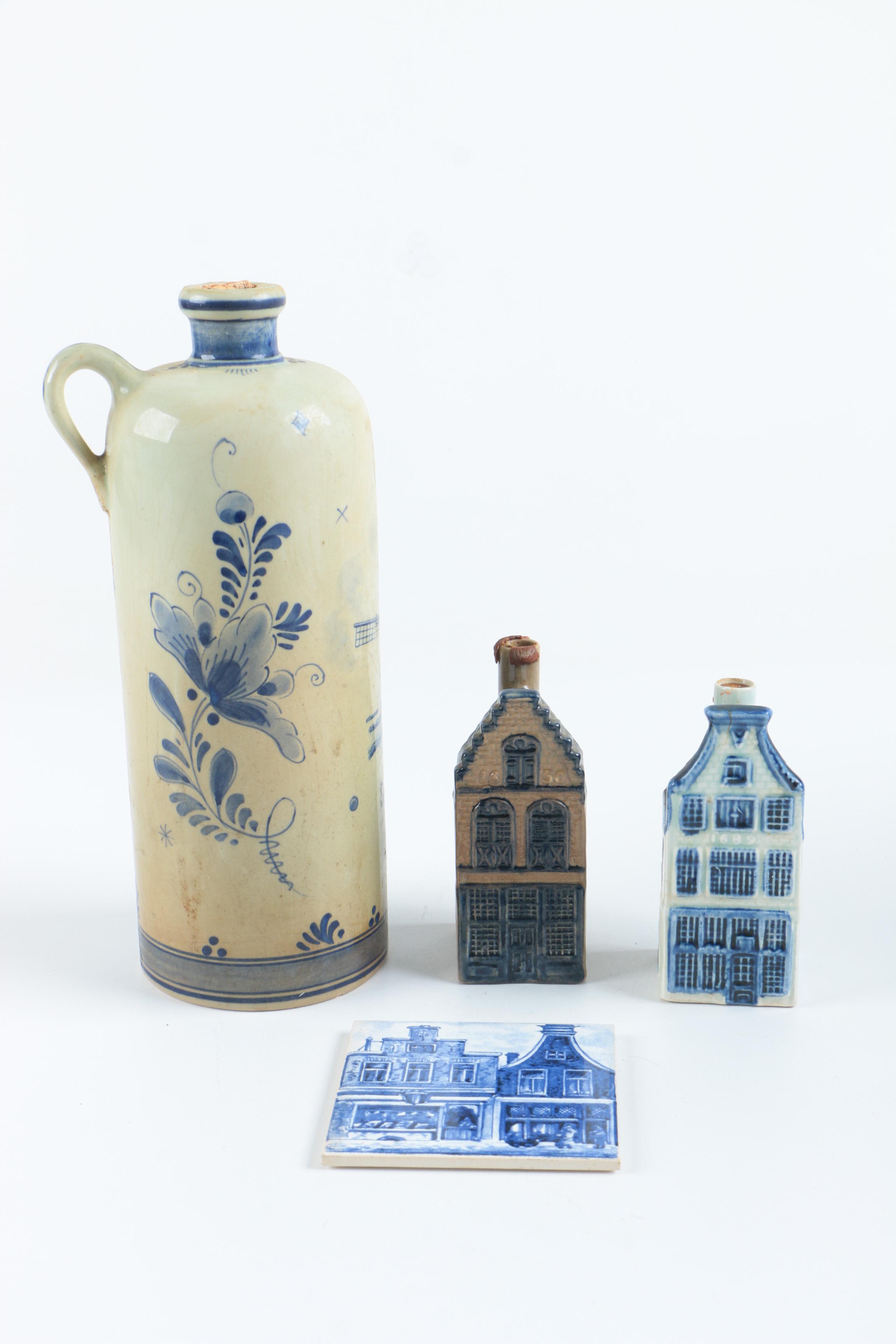 Assorted  KLM Airlines  Ceramic Delftware