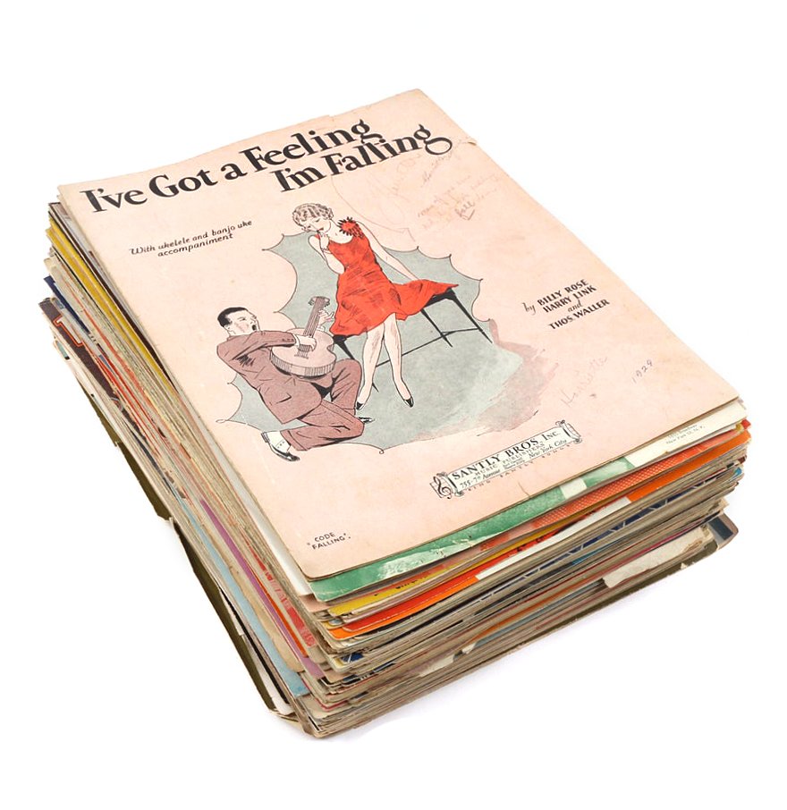Fats Waller, Romeo & Juliet, Ruth Lyons and More Collection of Sheet Music