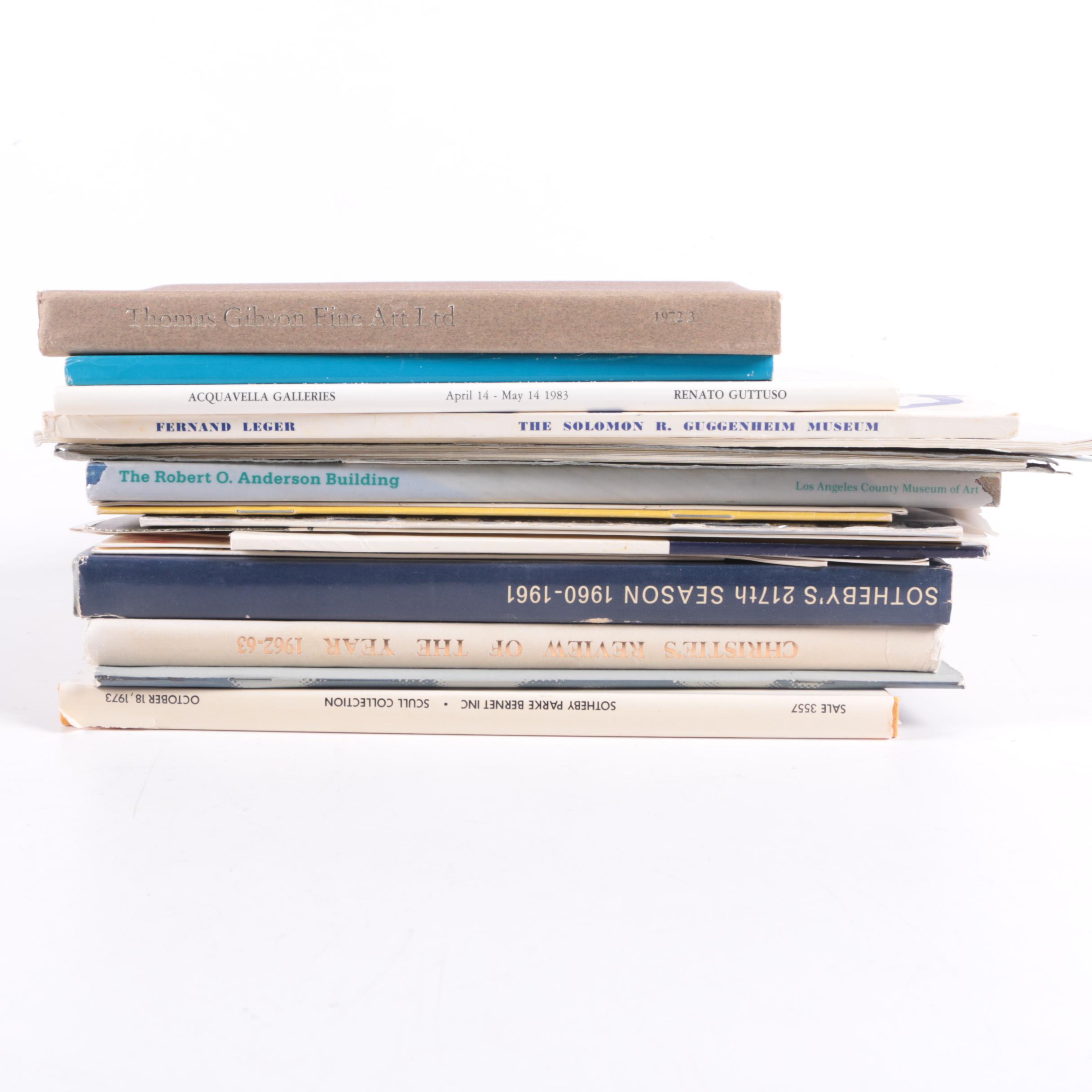 Art Gallery Booklets and Pamphlets