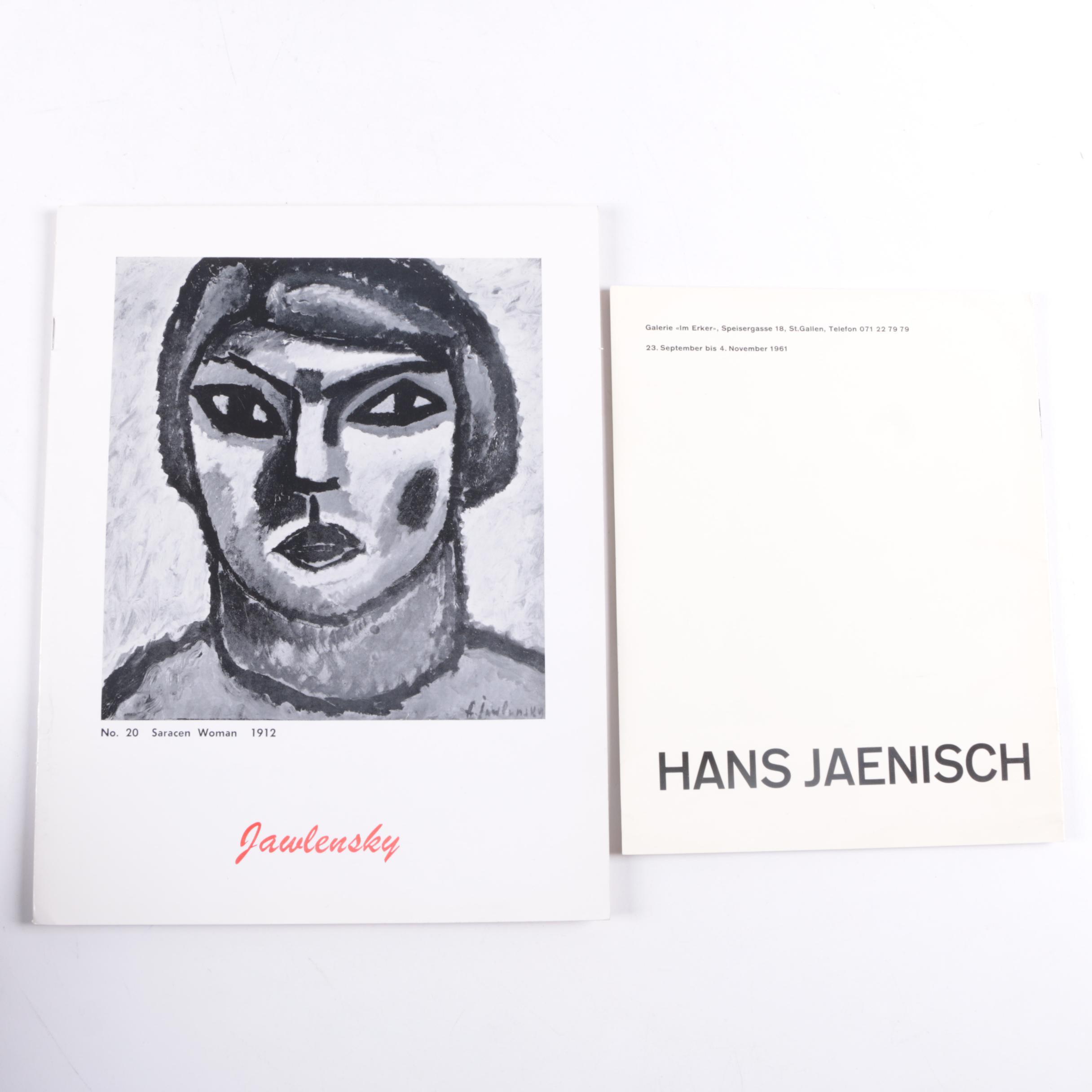 Art Gallery Booklets and Pamphlets