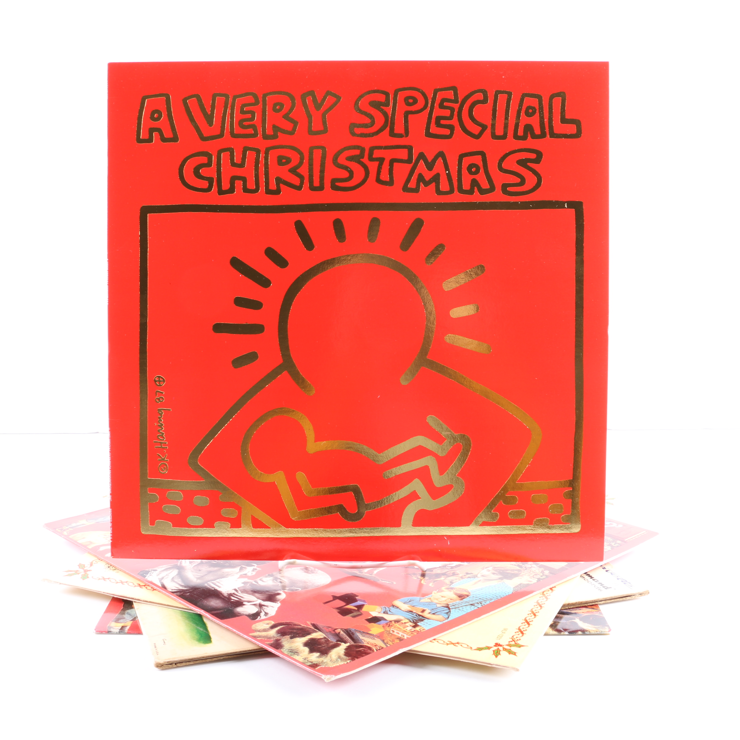 "A Very Special Christmas" Gold Foil Print Edition and Other Christmas LPs