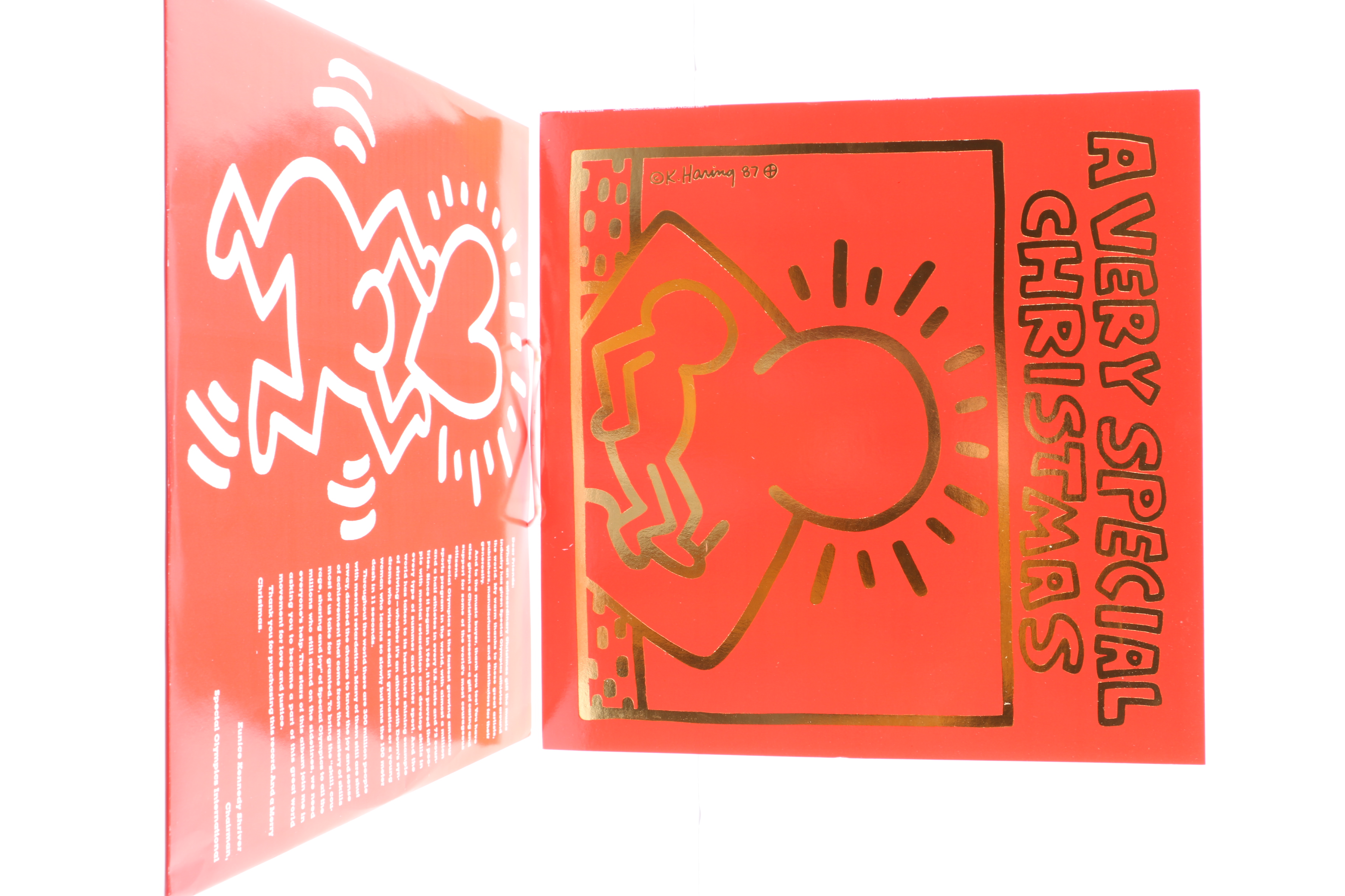 "A Very Special Christmas" Gold Foil Print Edition and Other Christmas LPs