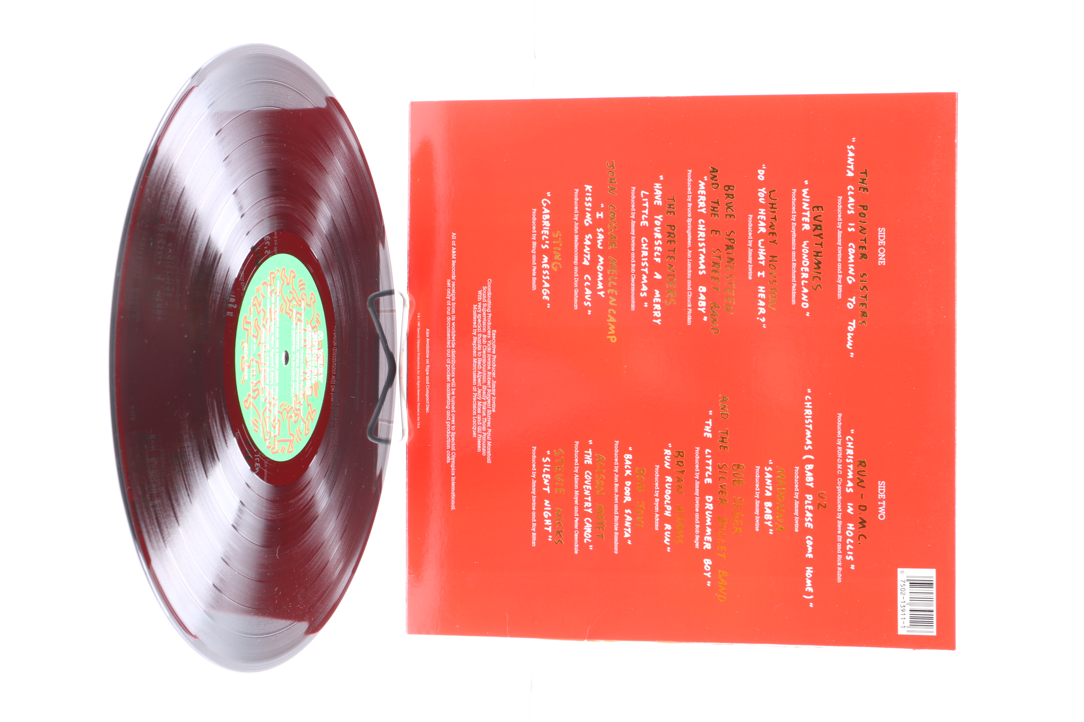 "A Very Special Christmas" Gold Foil Print Edition and Other Christmas LPs