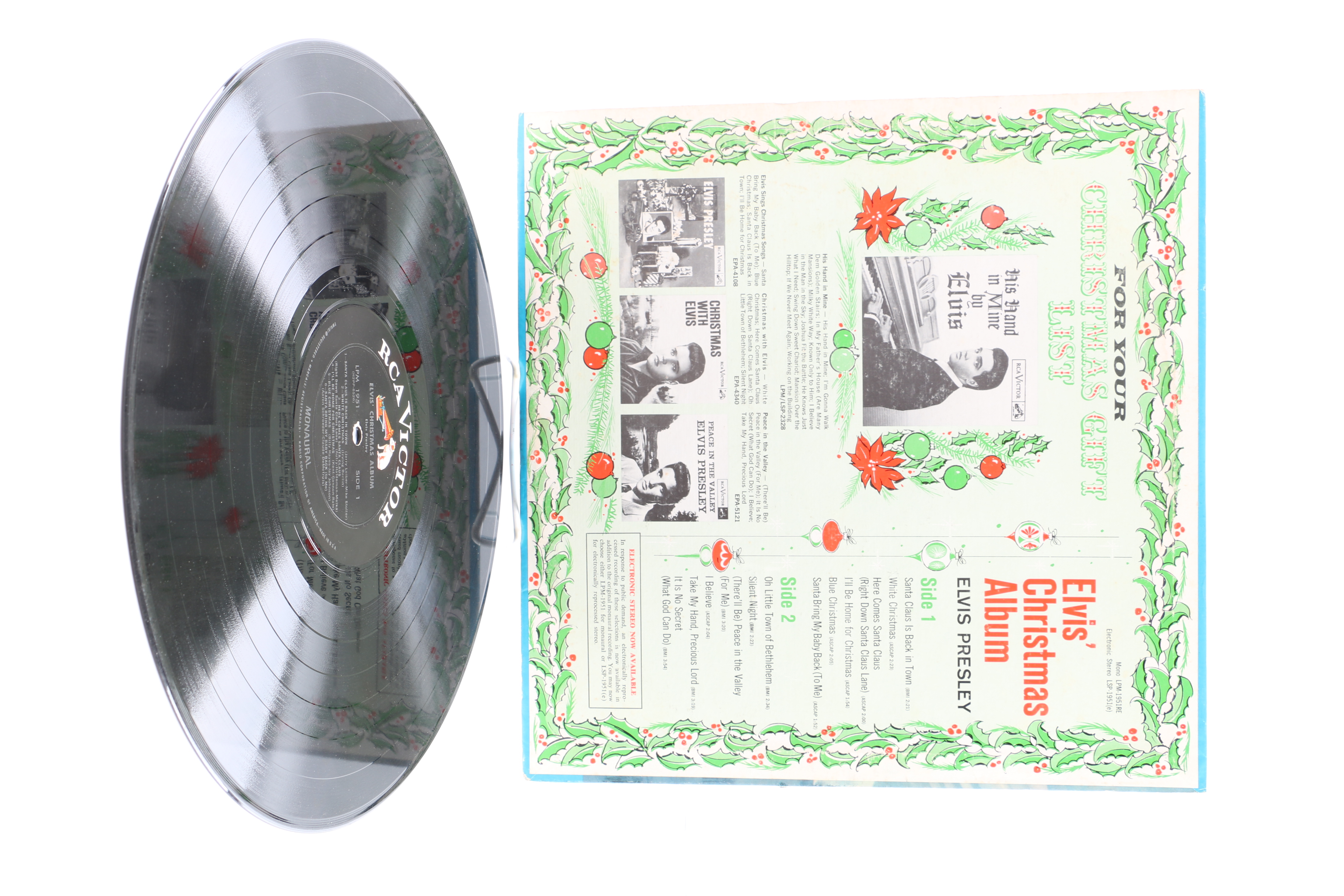 Elvis Presley, Dean Martin, Eddy Arnold, Henry Mancini And More Christmas LPs