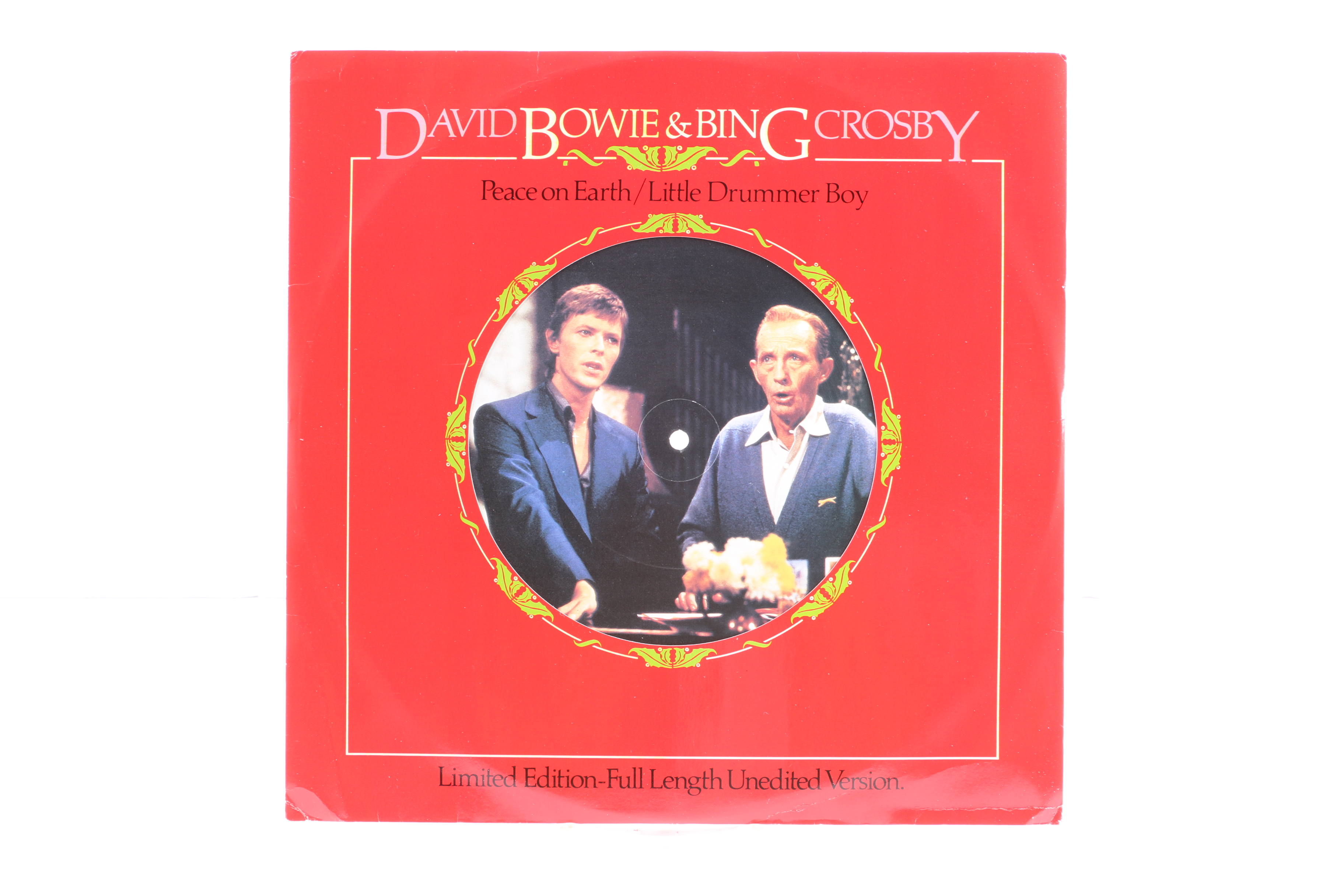Bing Crosby Christmas LPs Including "Little Drummer Boy" With David Bowie