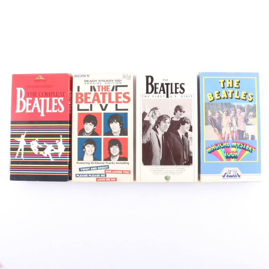 The Beatles VHS Collection Including "The Compleat Beatles"