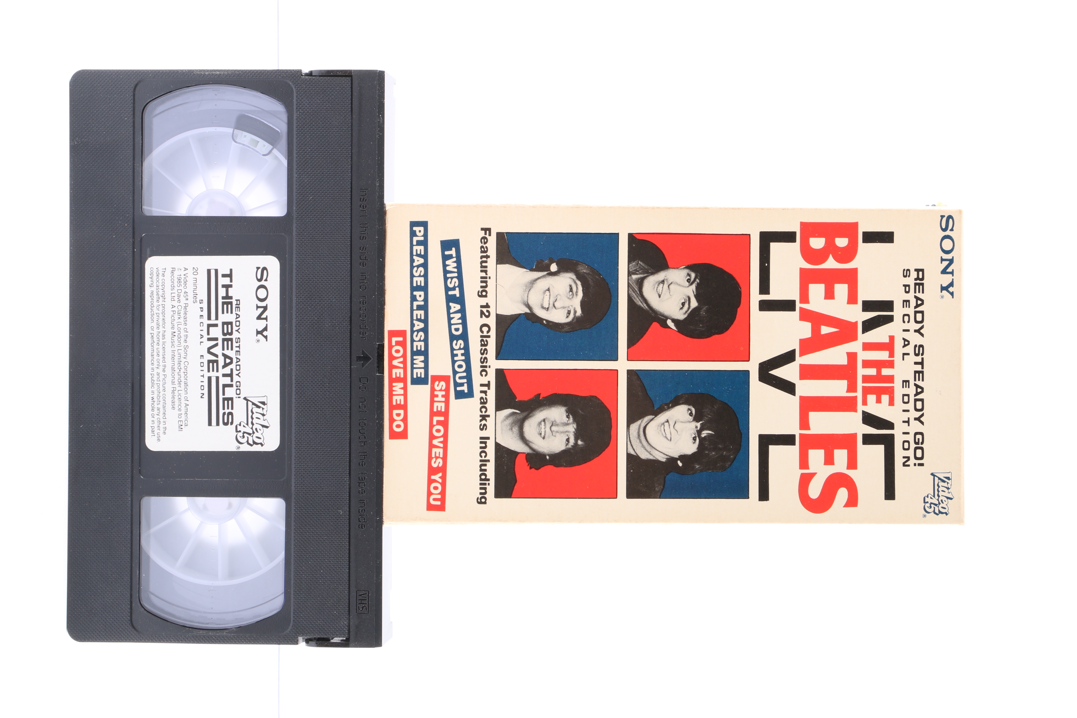 The Beatles VHS Collection Including "The Compleat Beatles"