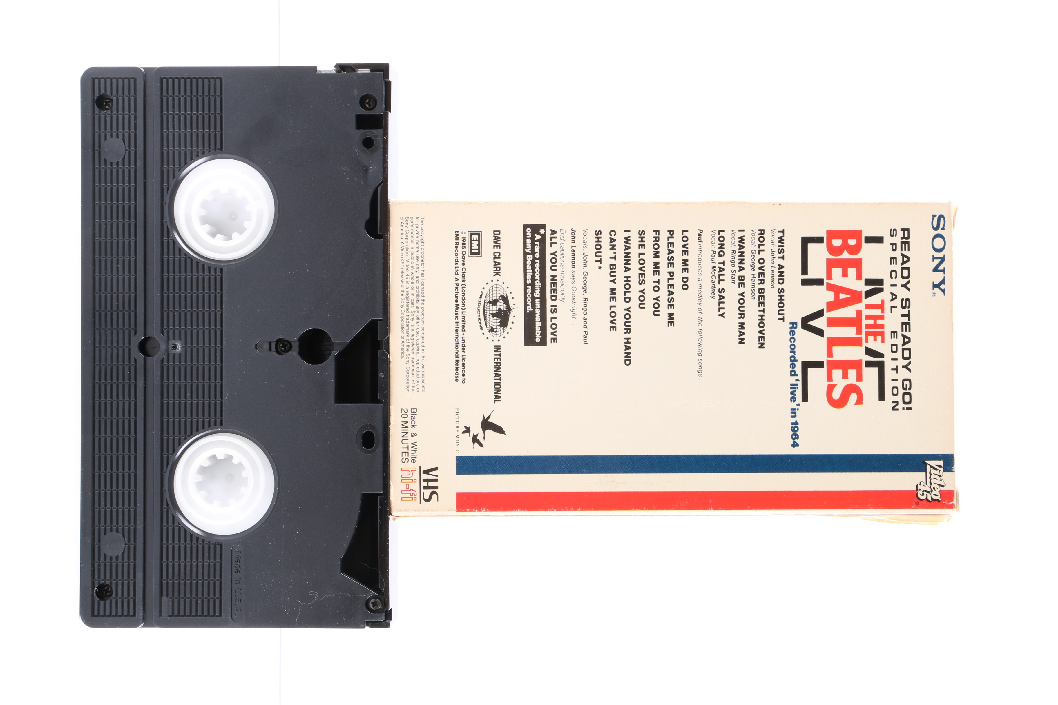 The Beatles VHS Collection Including "The Compleat Beatles"