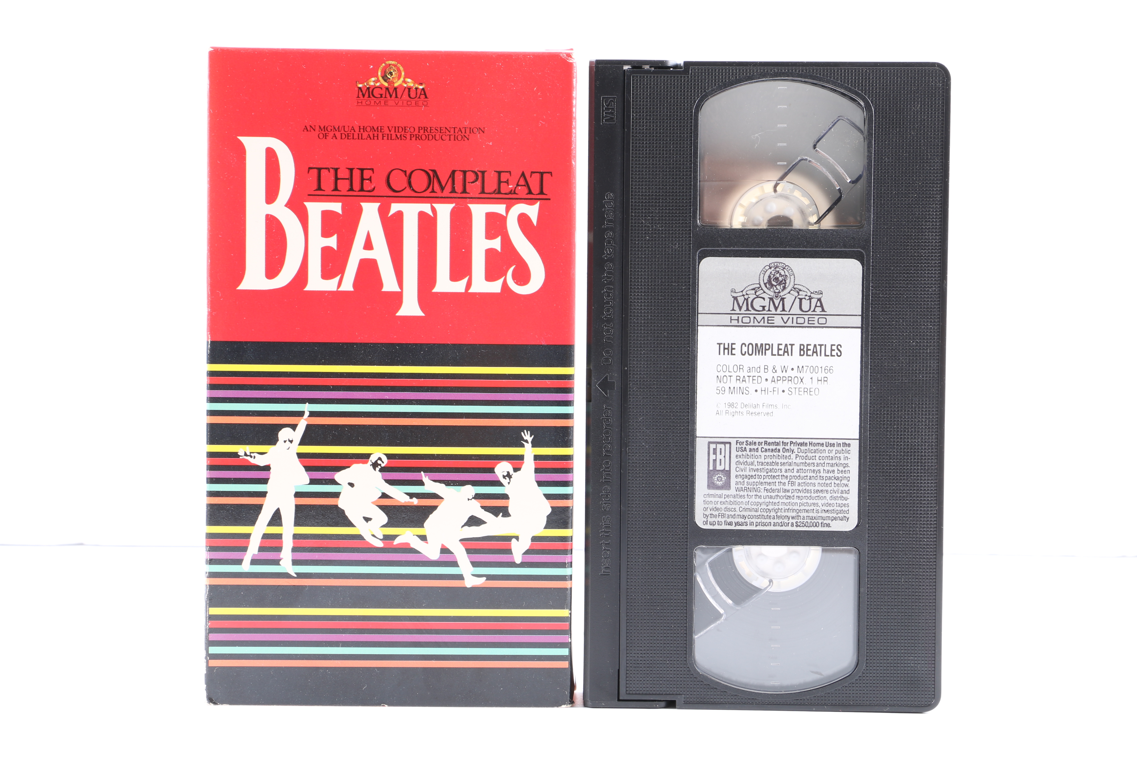 The Beatles VHS Collection Including "The Compleat Beatles"