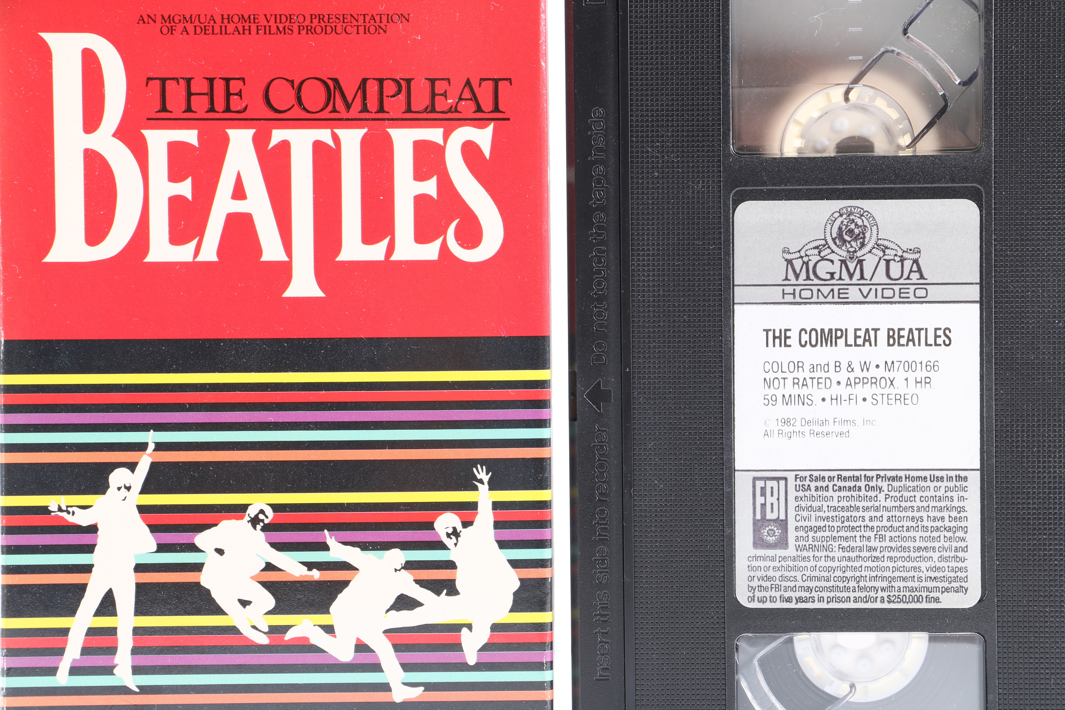 The Beatles VHS Collection Including "The Compleat Beatles"