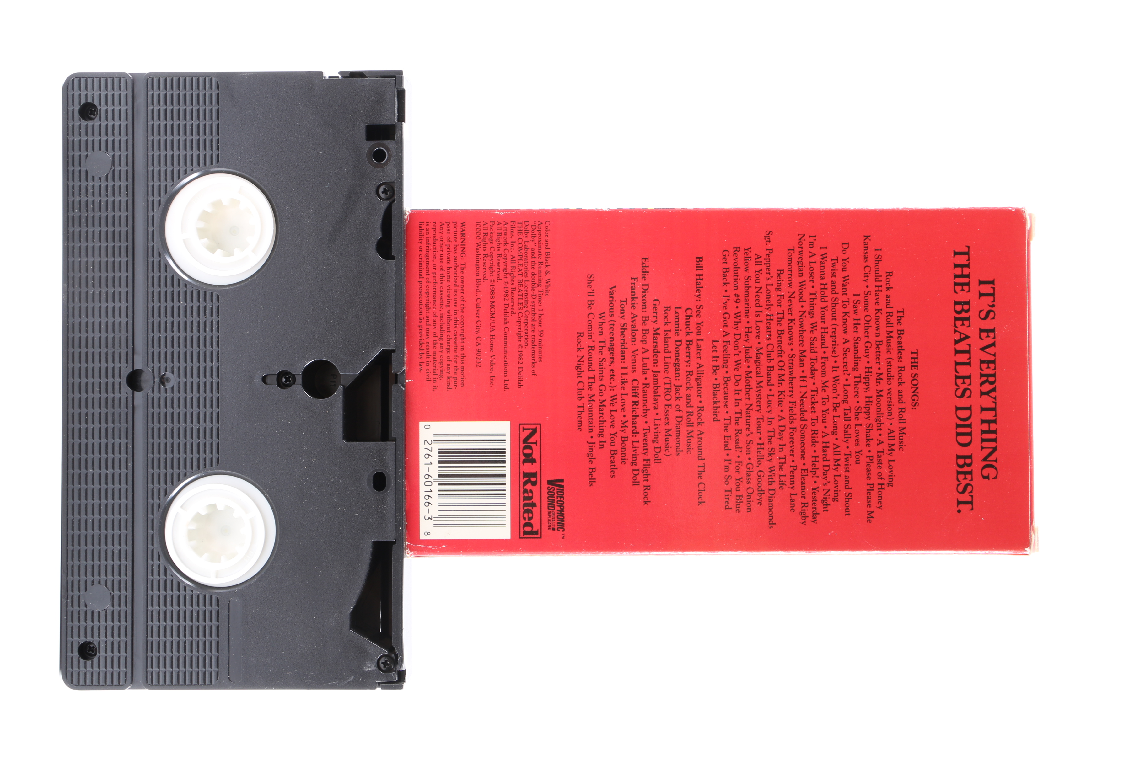 The Beatles VHS Collection Including "The Compleat Beatles"