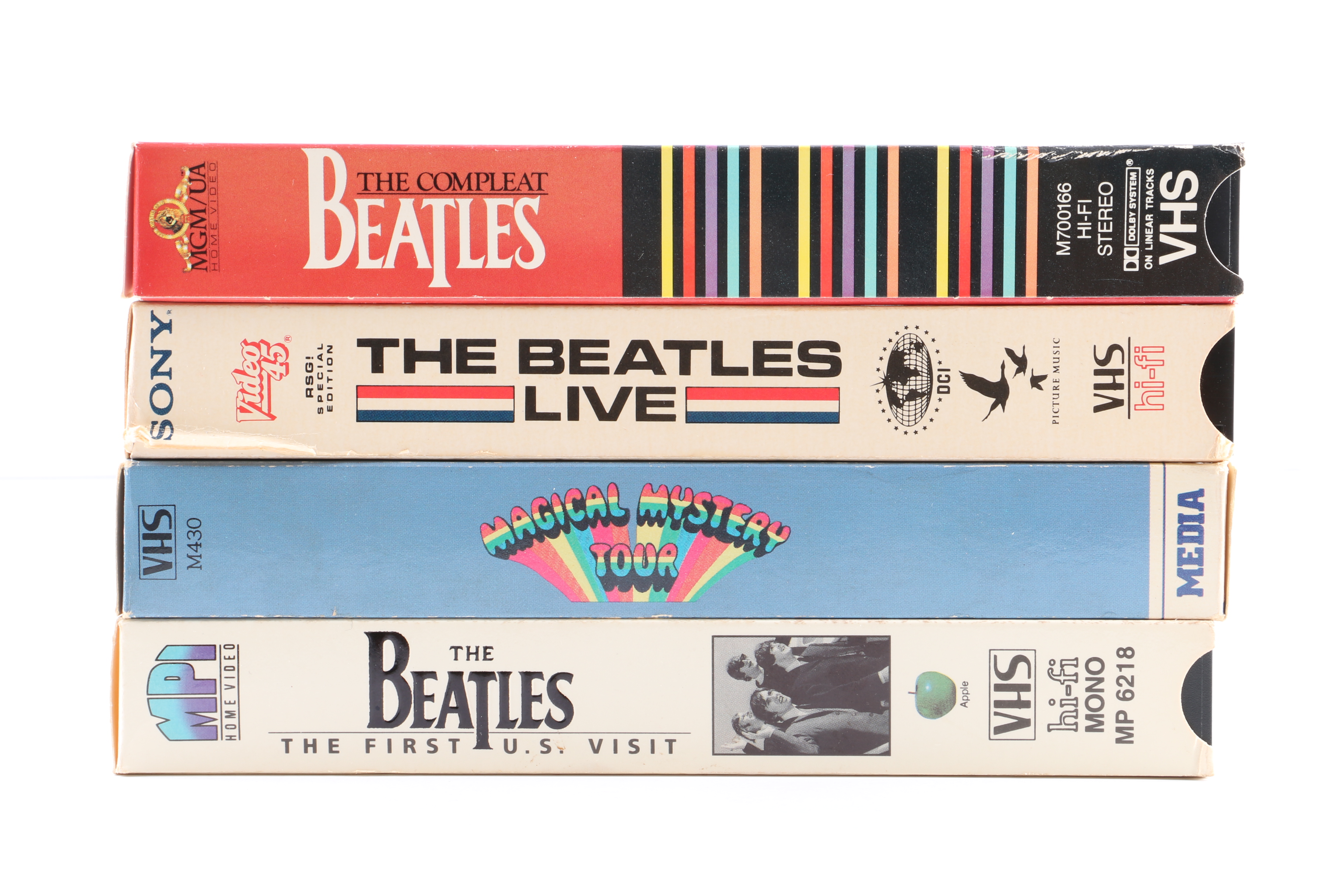 The Beatles VHS Collection Including "The Compleat Beatles"
