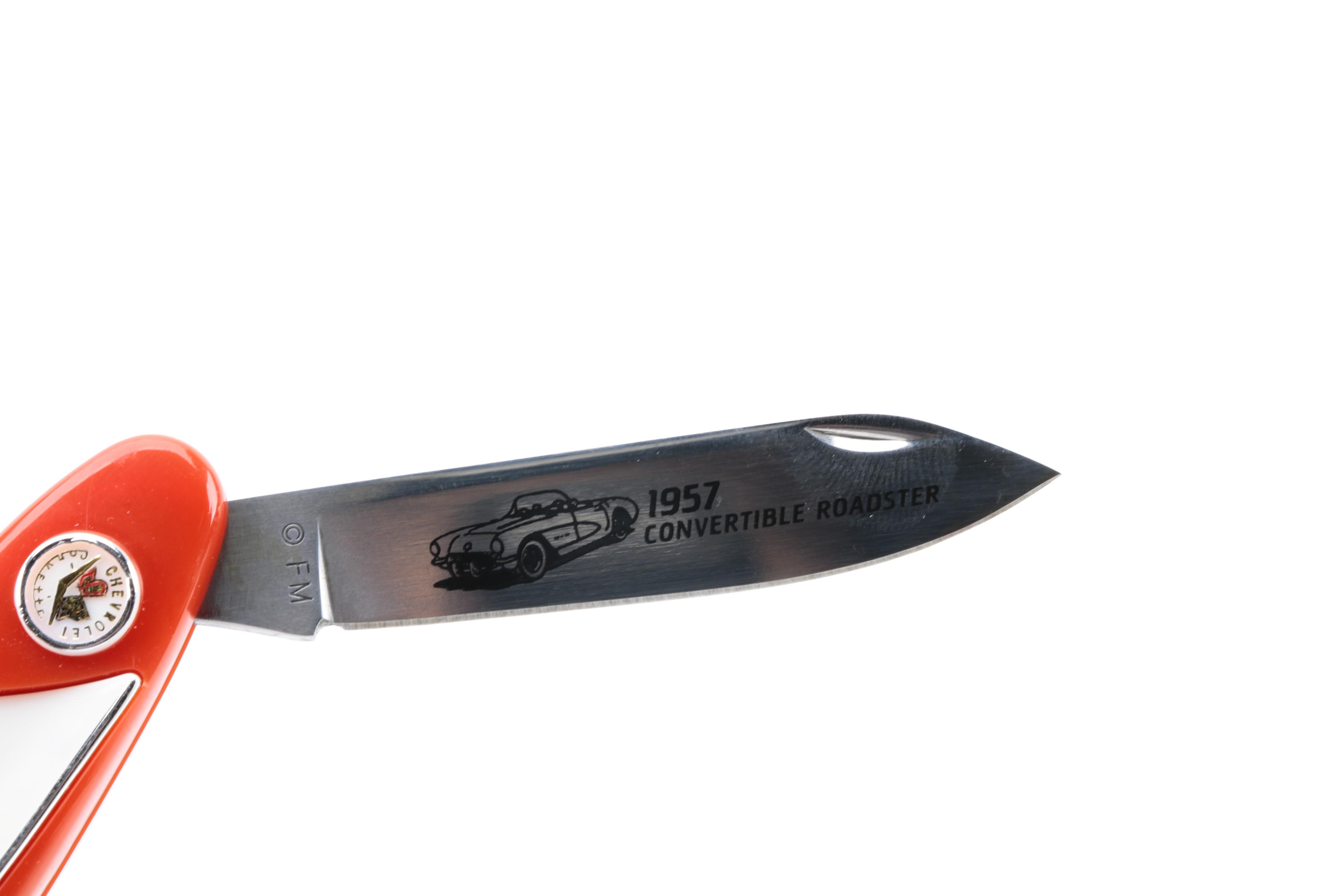 Franklin Mint 1957 Corvette Collector's Knife