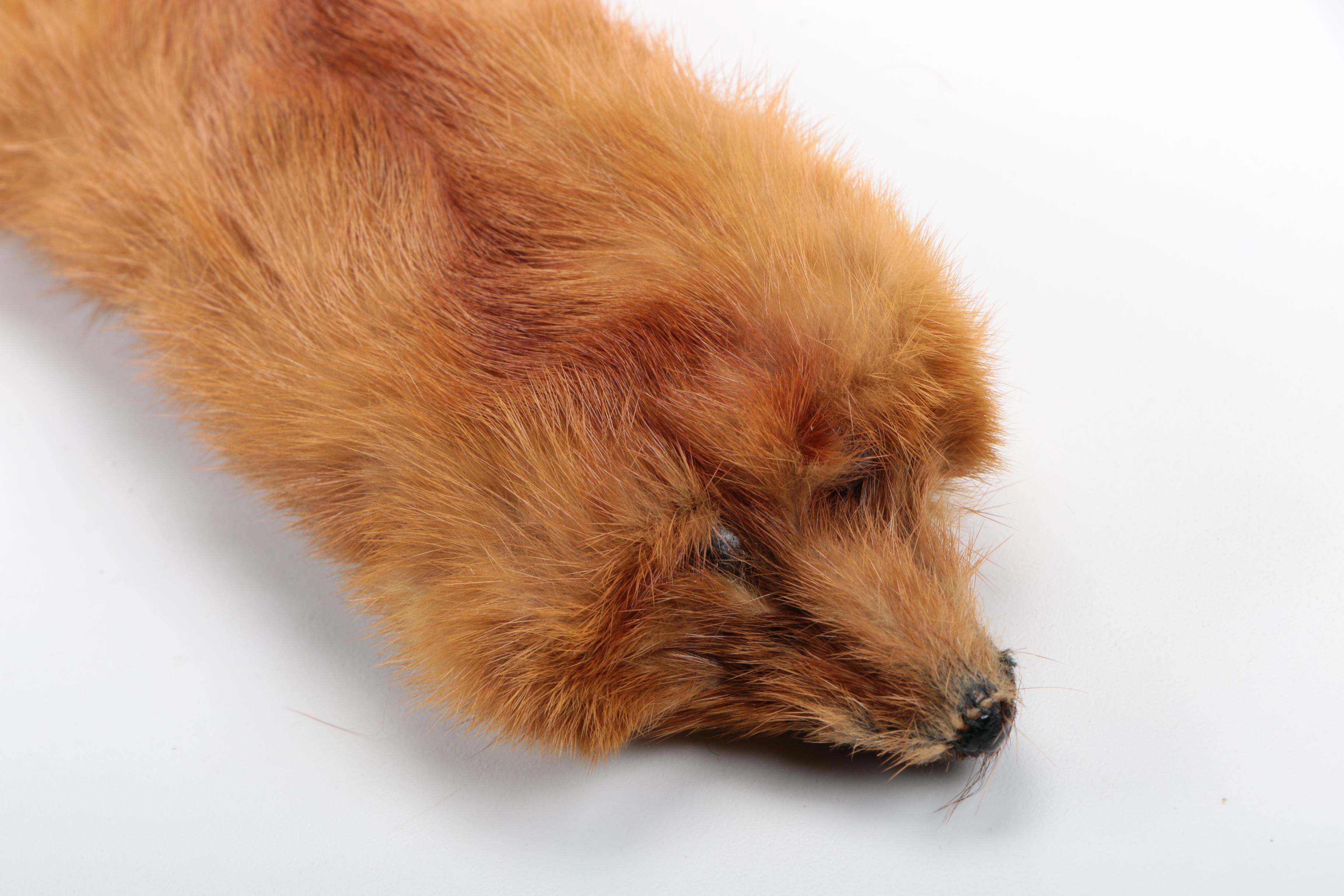 Vintage Marten Pelt Fur Stole