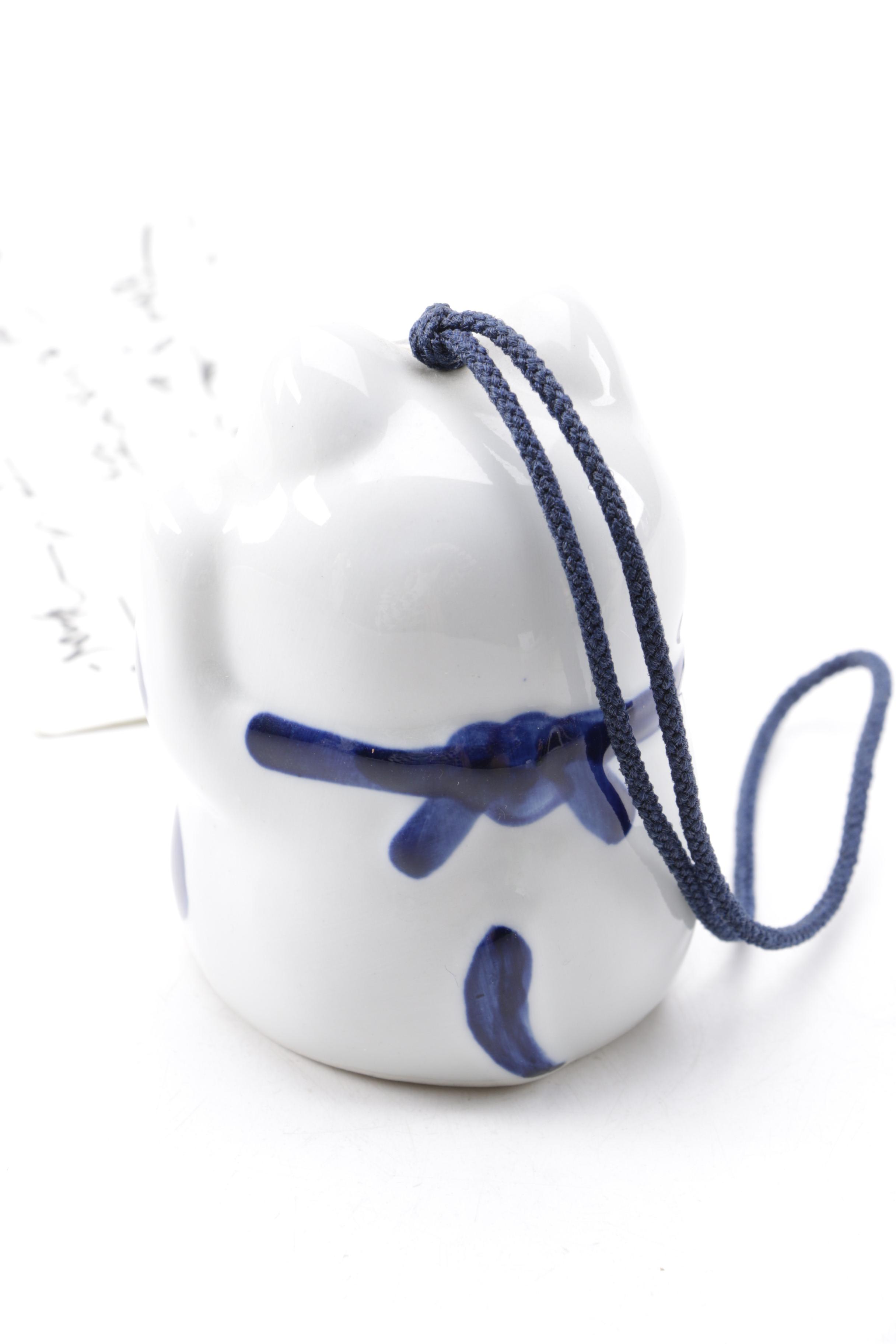 Porcelain and Ceramic Asian Figurines Including The Franklin Mint