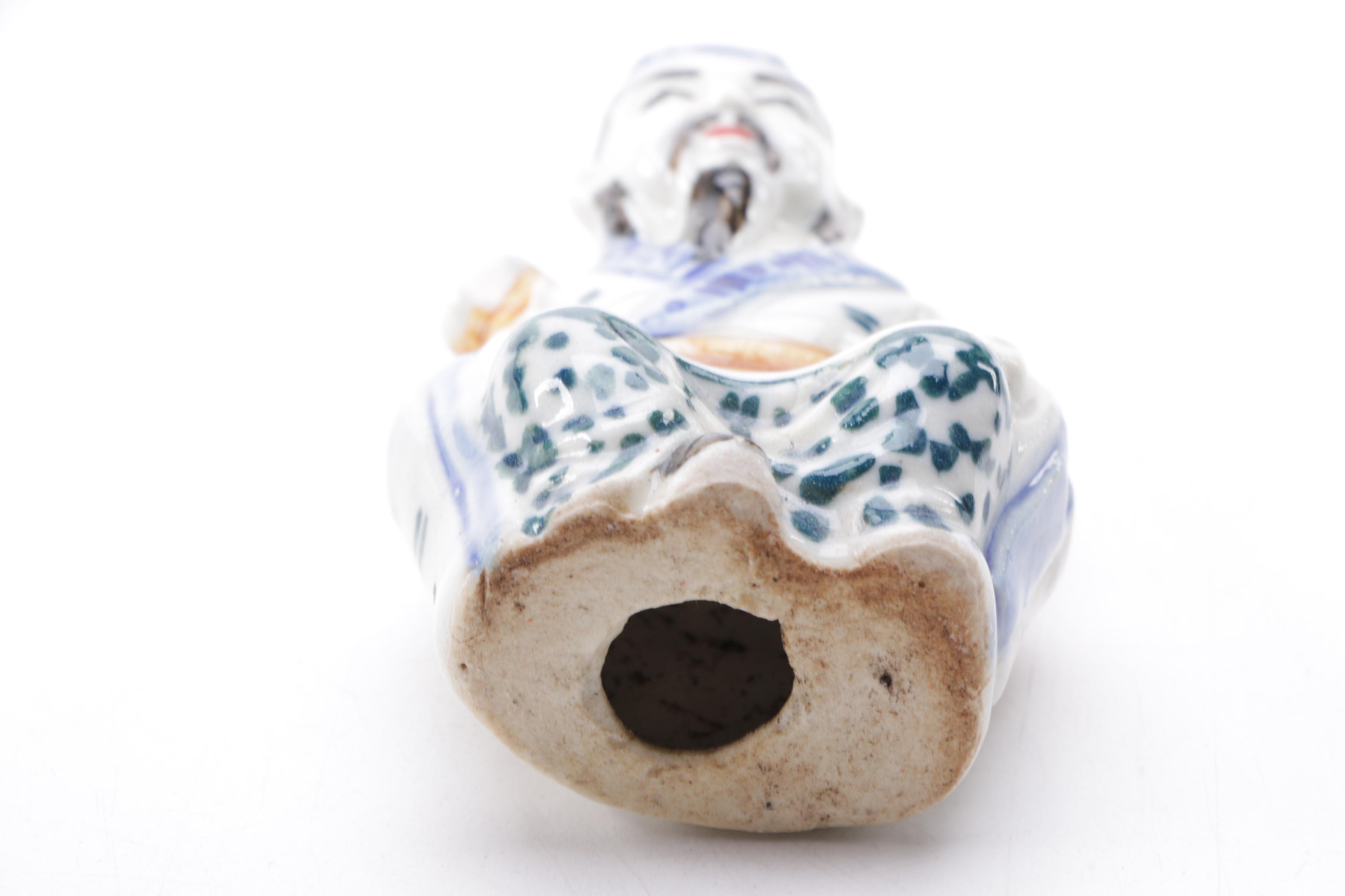 Porcelain and Ceramic Asian Figurines Including The Franklin Mint