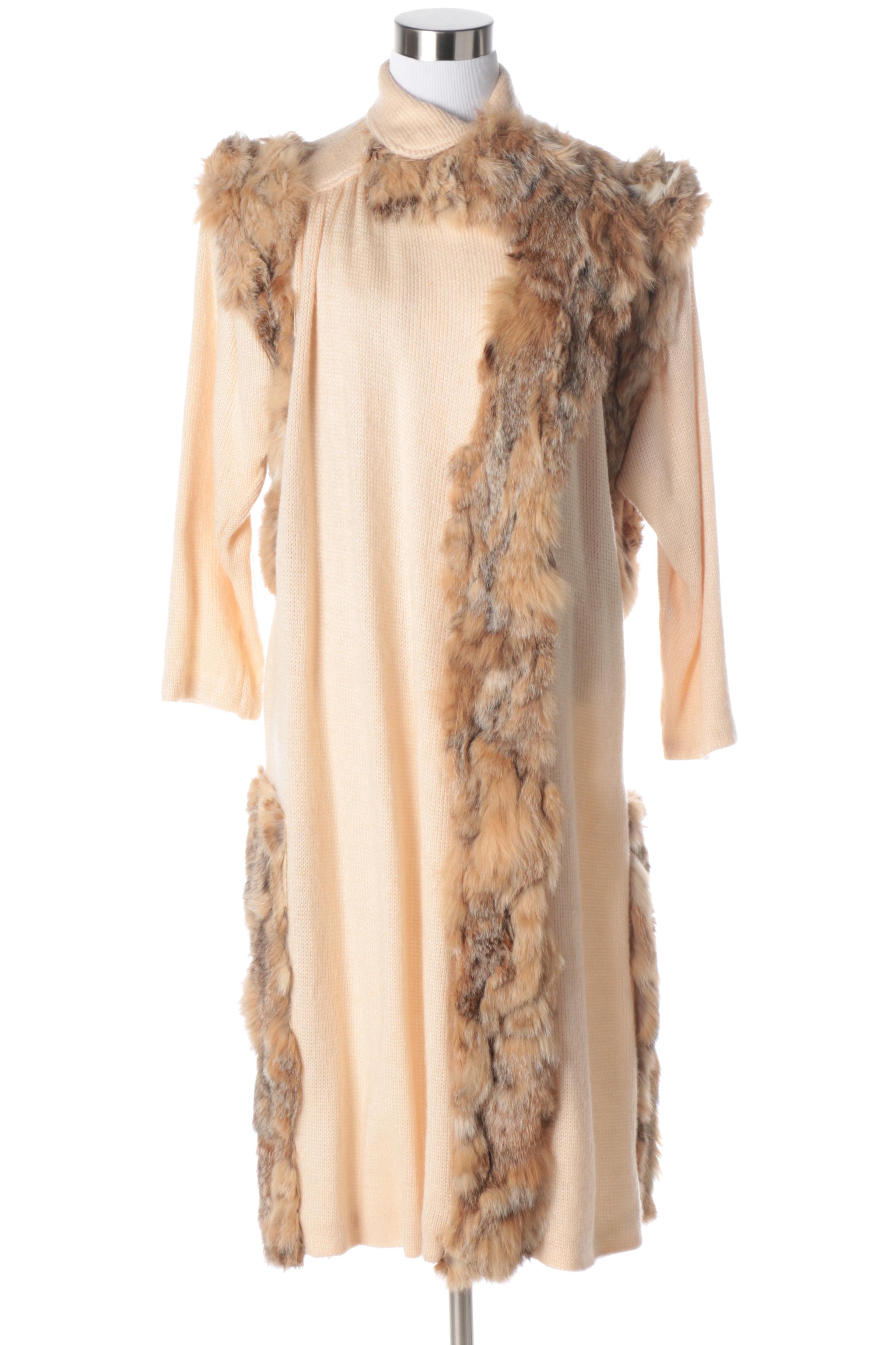 Vintage Zaharoff Fur Trimmed Coats