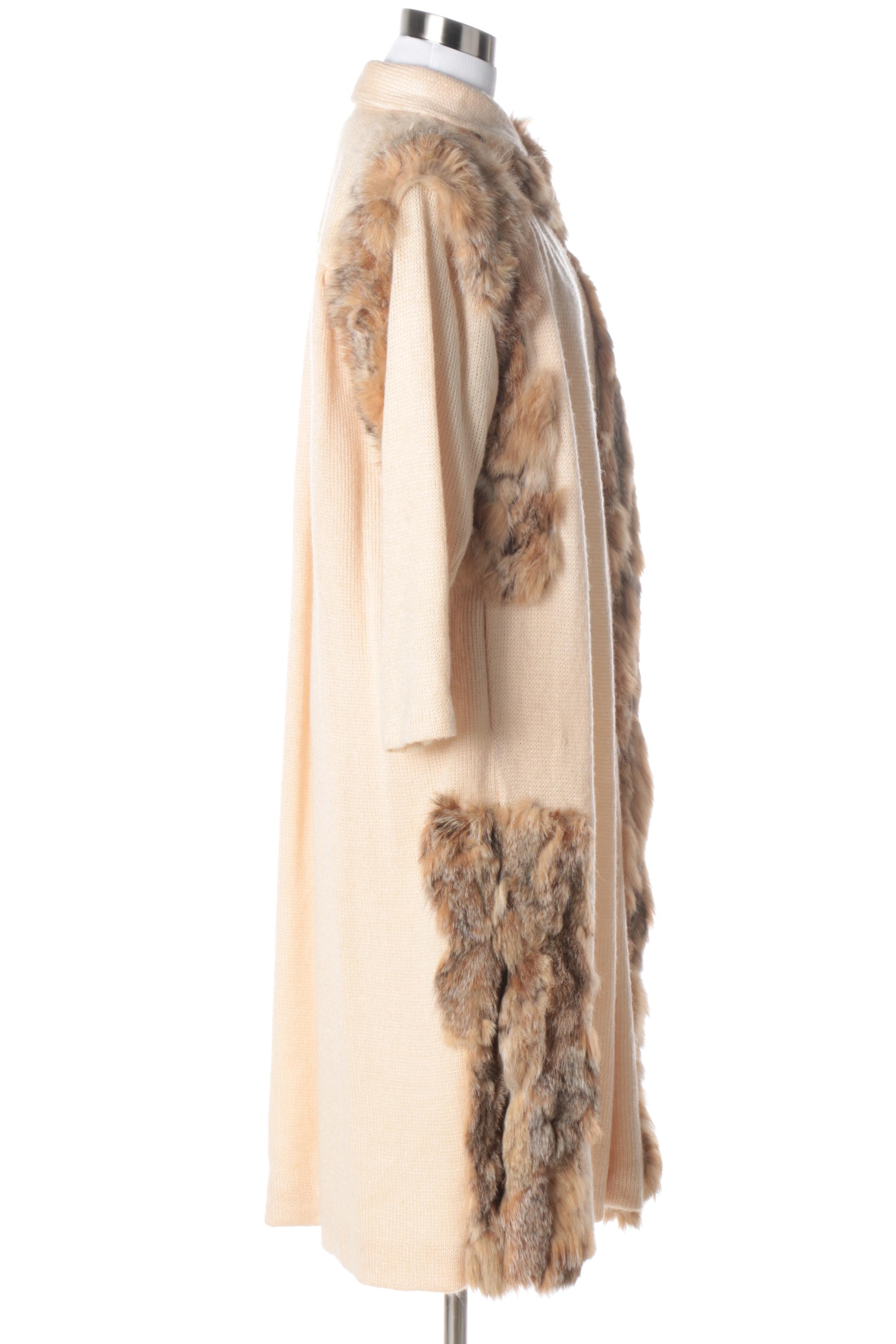 Vintage Zaharoff Fur Trimmed Coats