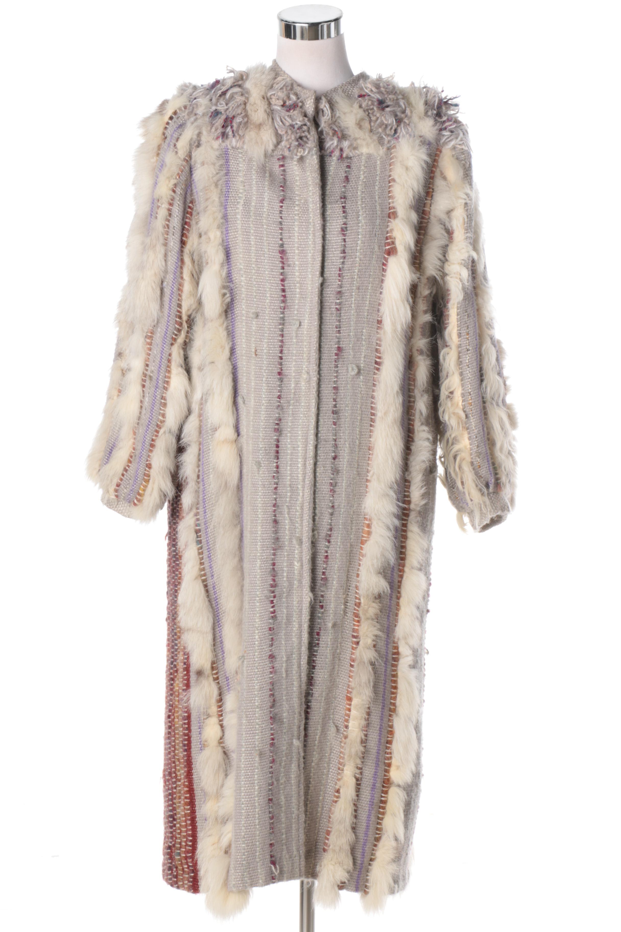 Vintage Zaharoff Fur Trimmed Coats