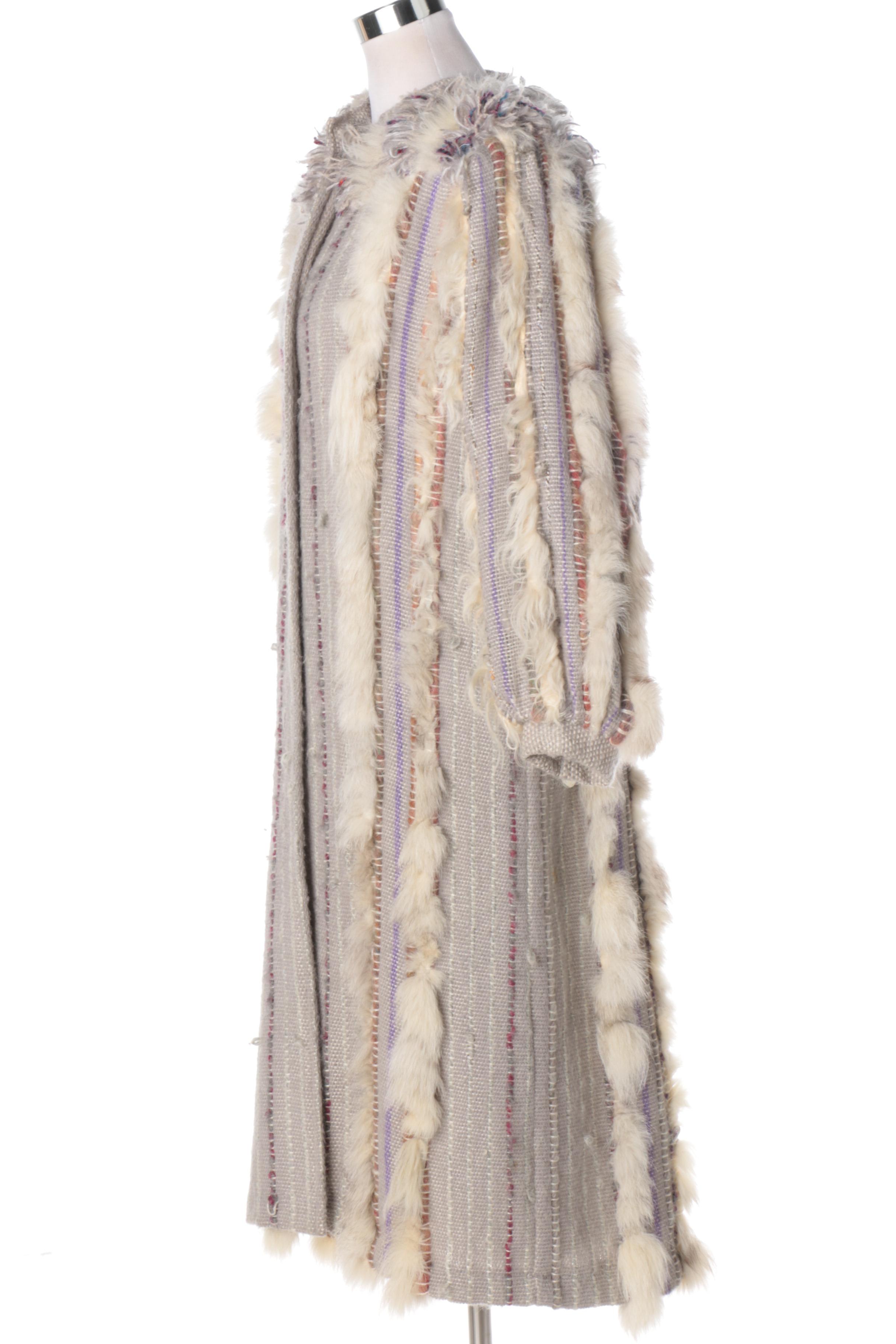 Vintage Zaharoff Fur Trimmed Coats