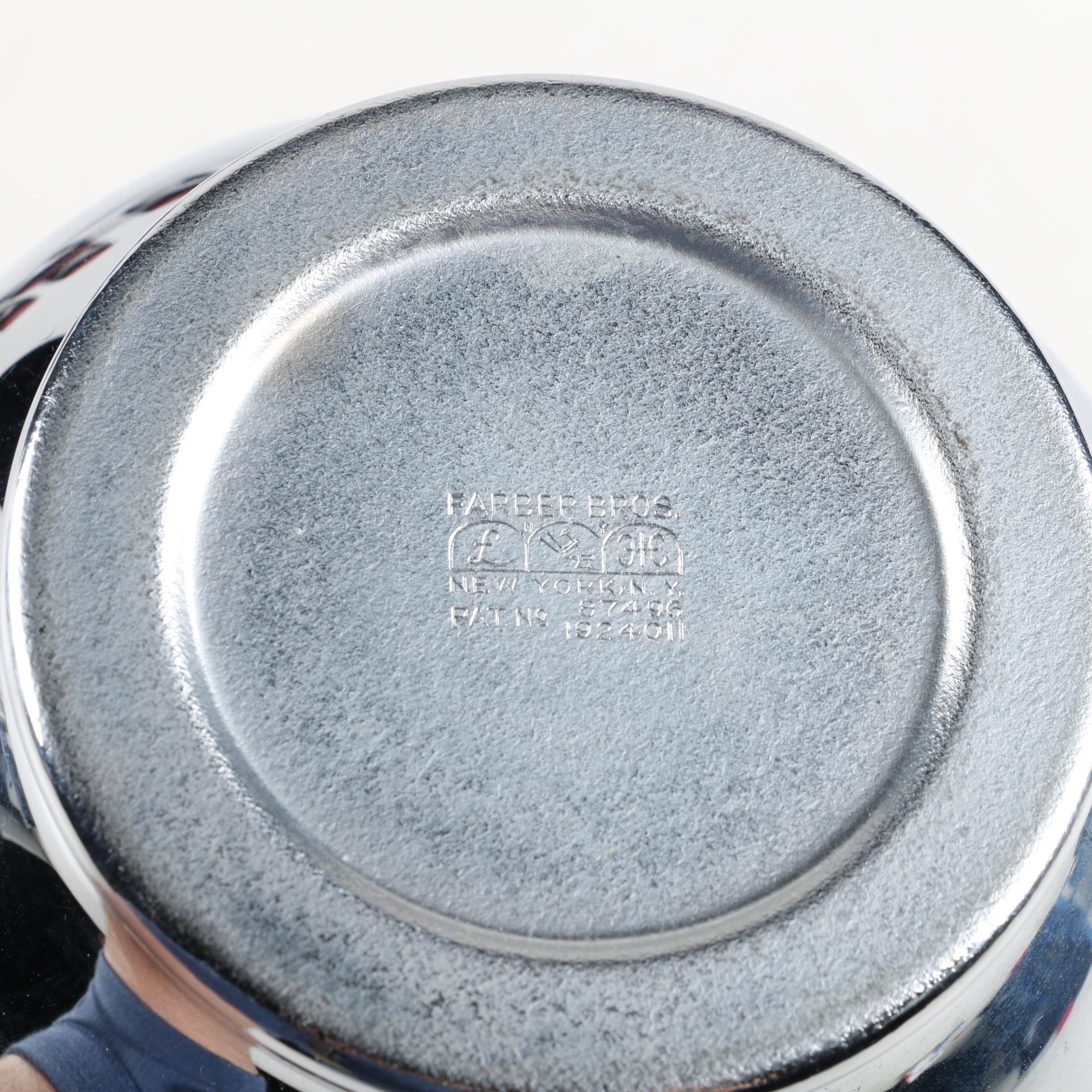 Faber Bros. Glass Tableware