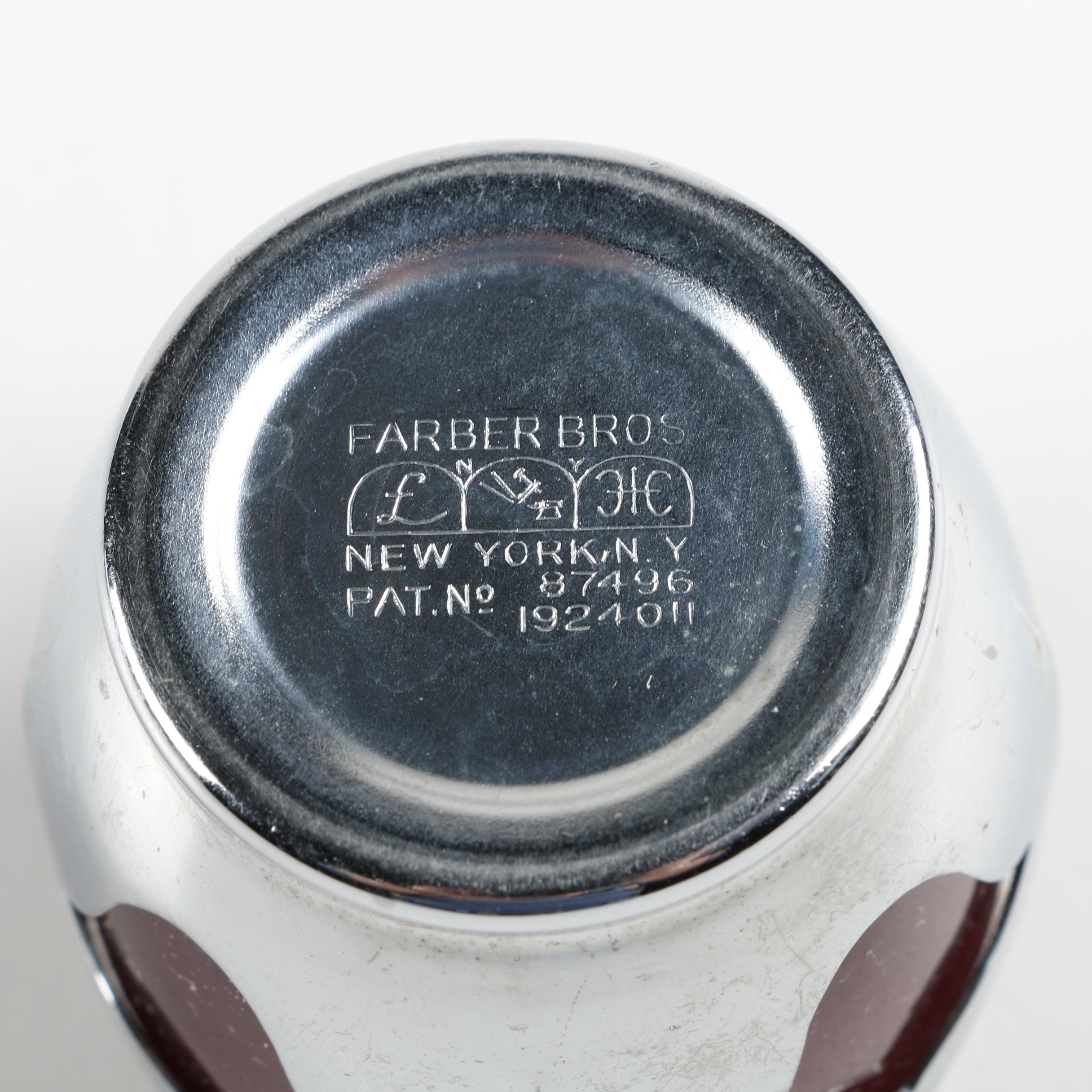 Faber Bros. Glass Tableware