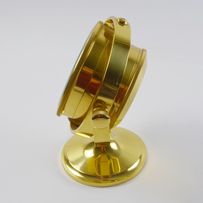 Seth Thomas Schooner Brass Desk Clock