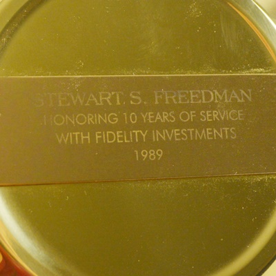 Seth Thomas Schooner Brass Desk Clock