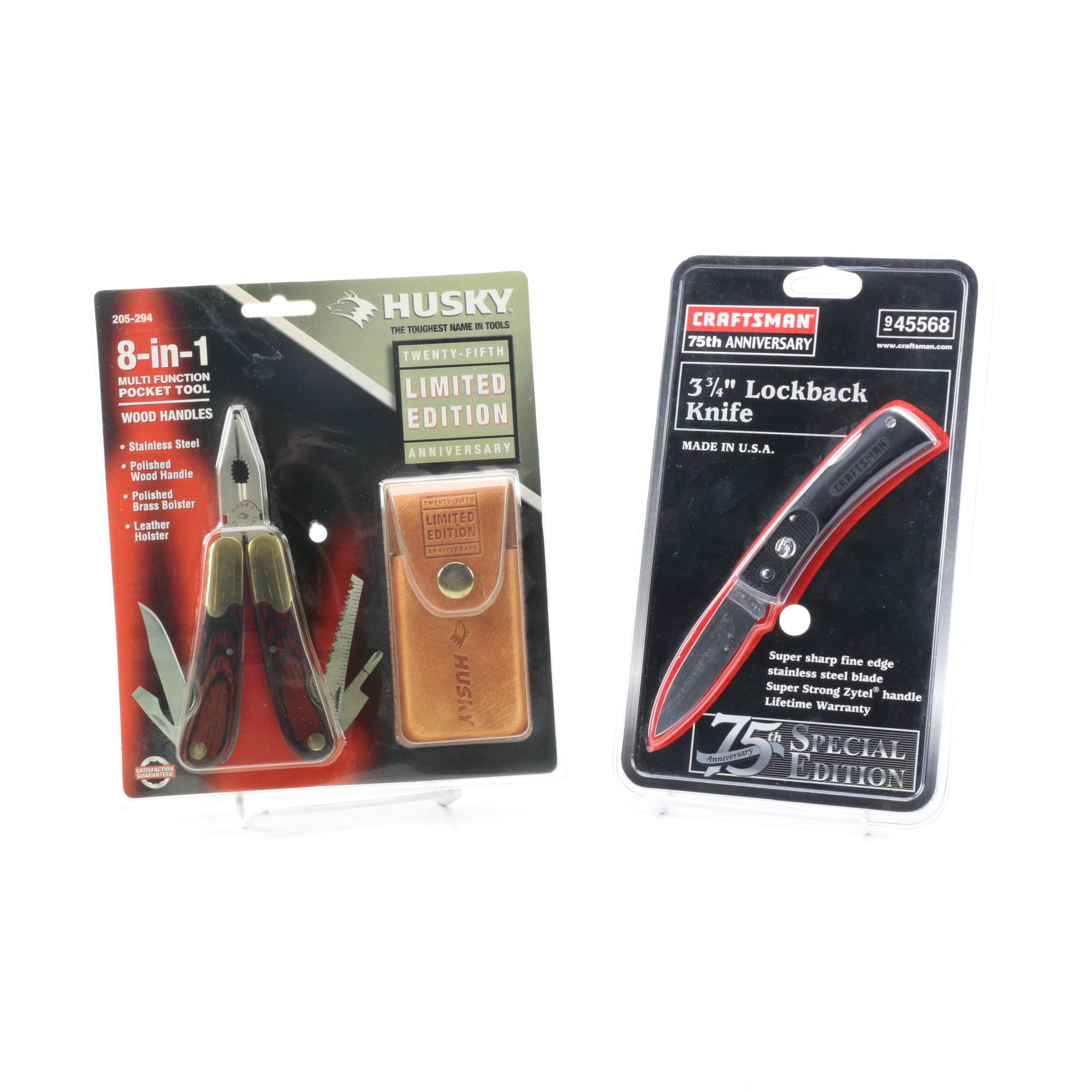 Craftsman Knife and Husky Multi-Tool