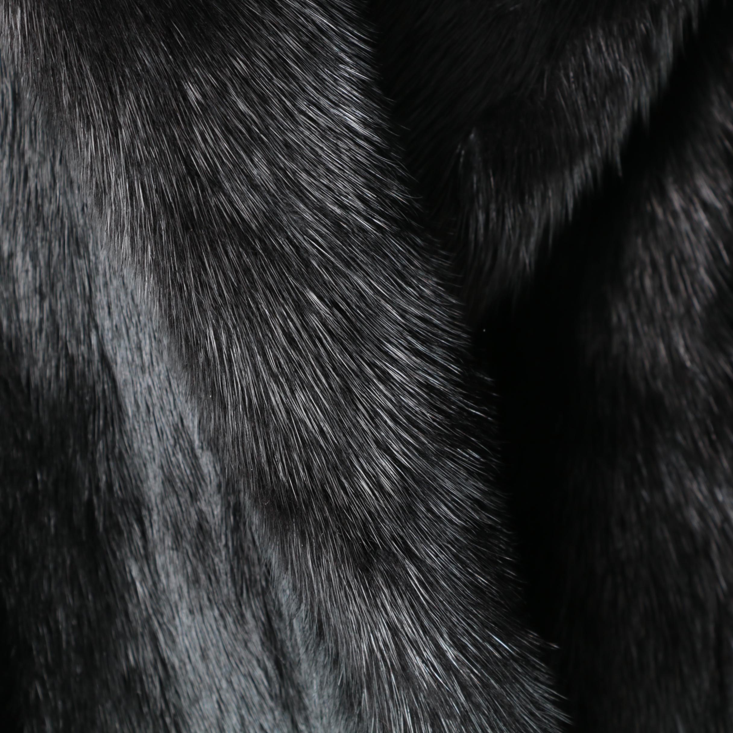 Long Mink Fur Vest